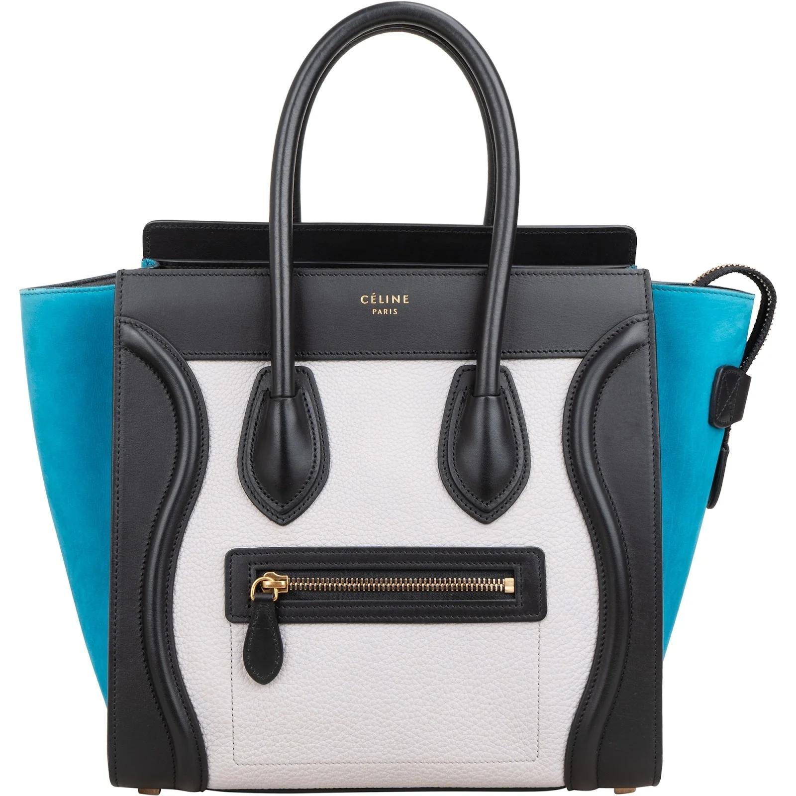Luggage leather handbag