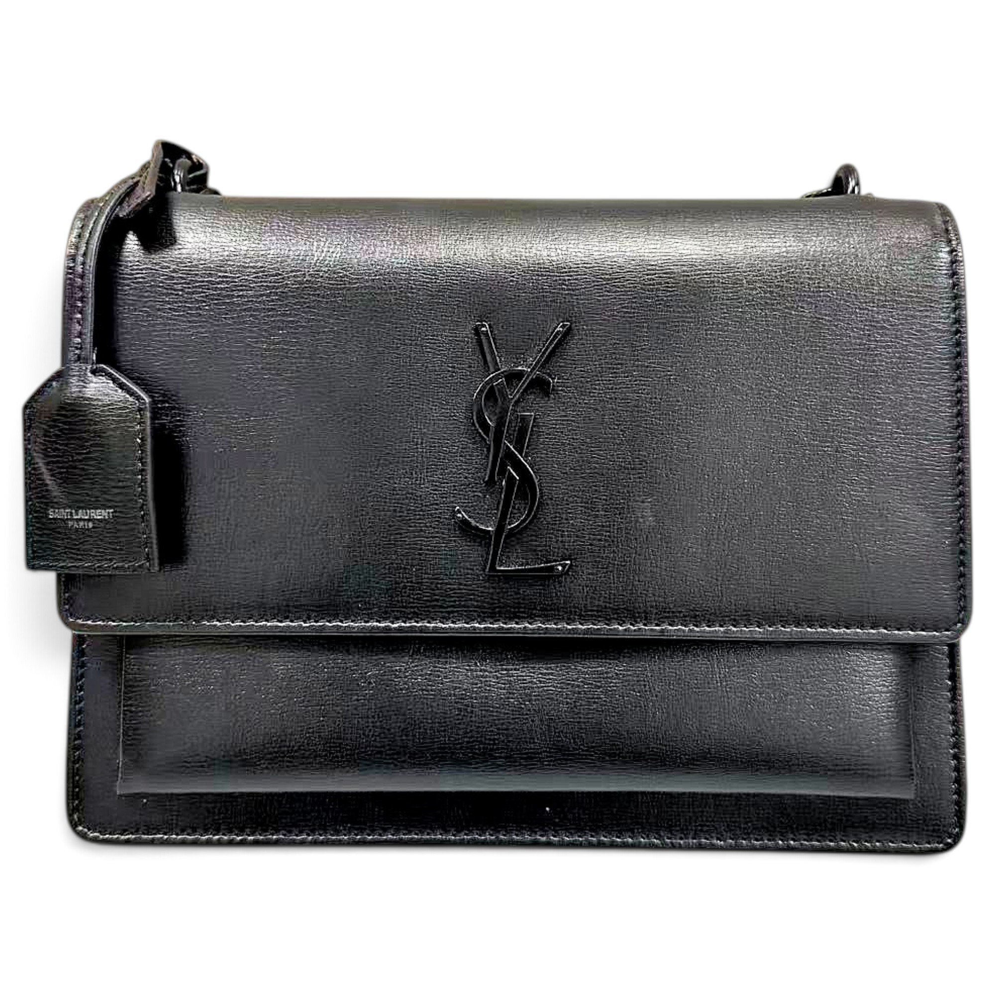 Sunset leather handbag