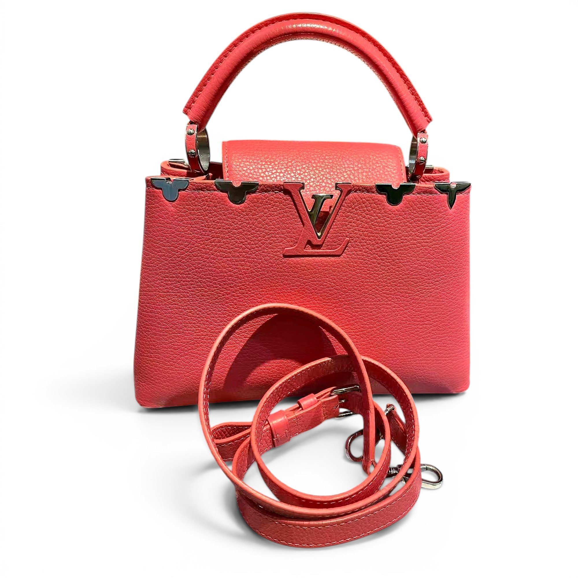 Capucines leather handbag