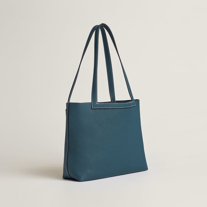 Bleu De Prusse Bolso Hermès Cabasellier 31