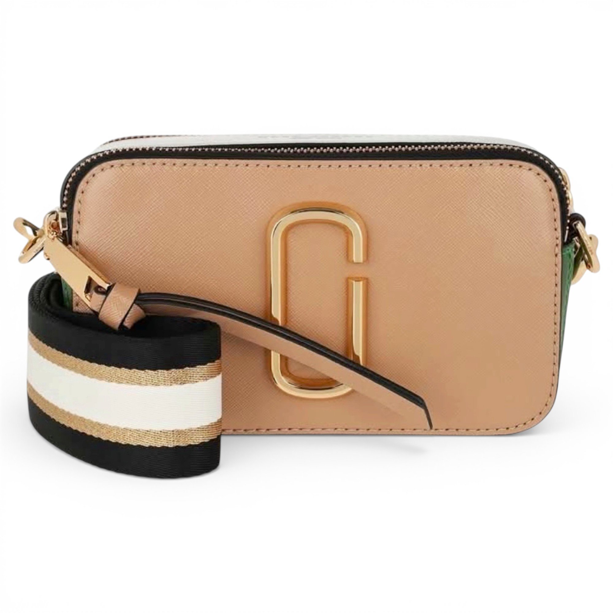 Snapshot leather crossbody bag