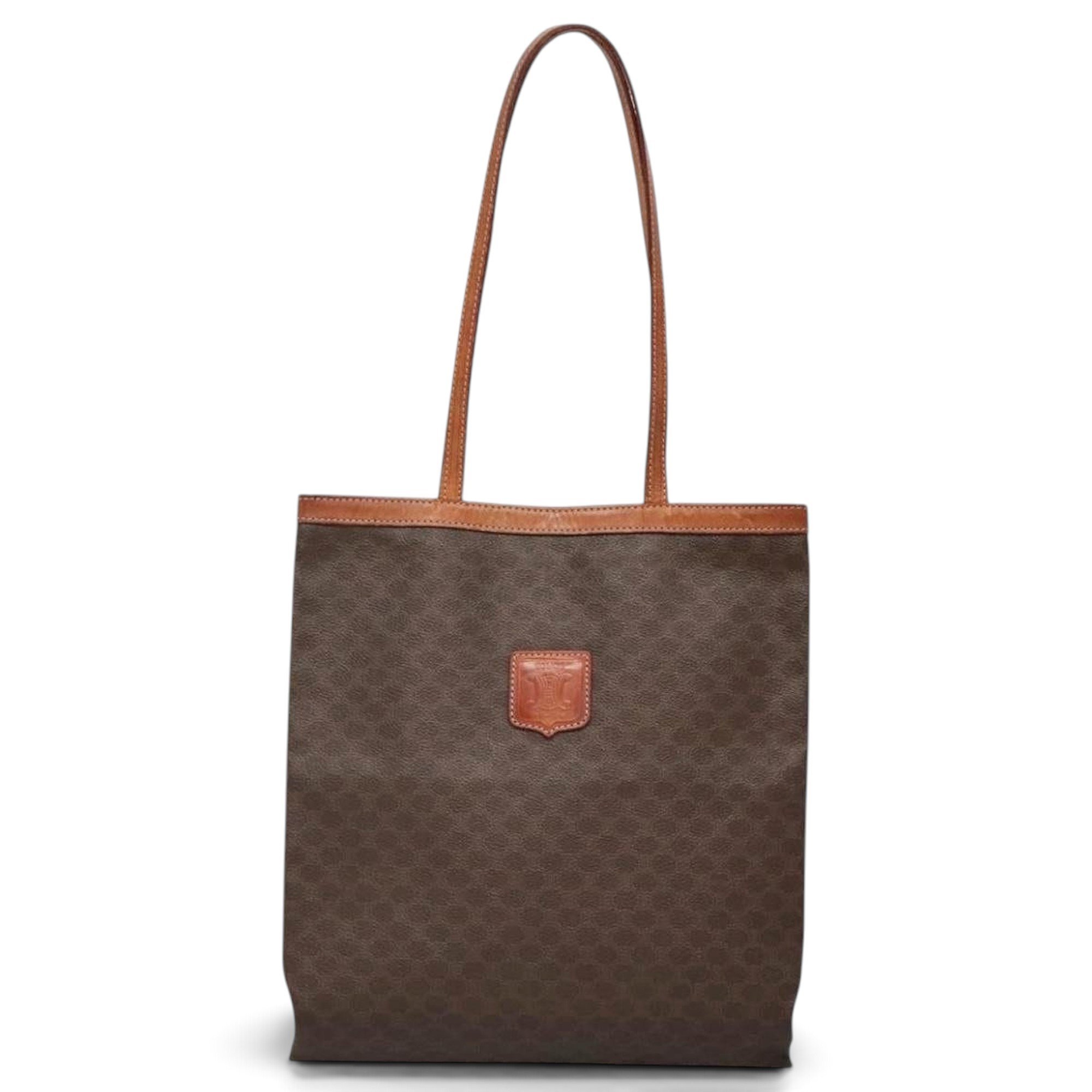 Leather tote