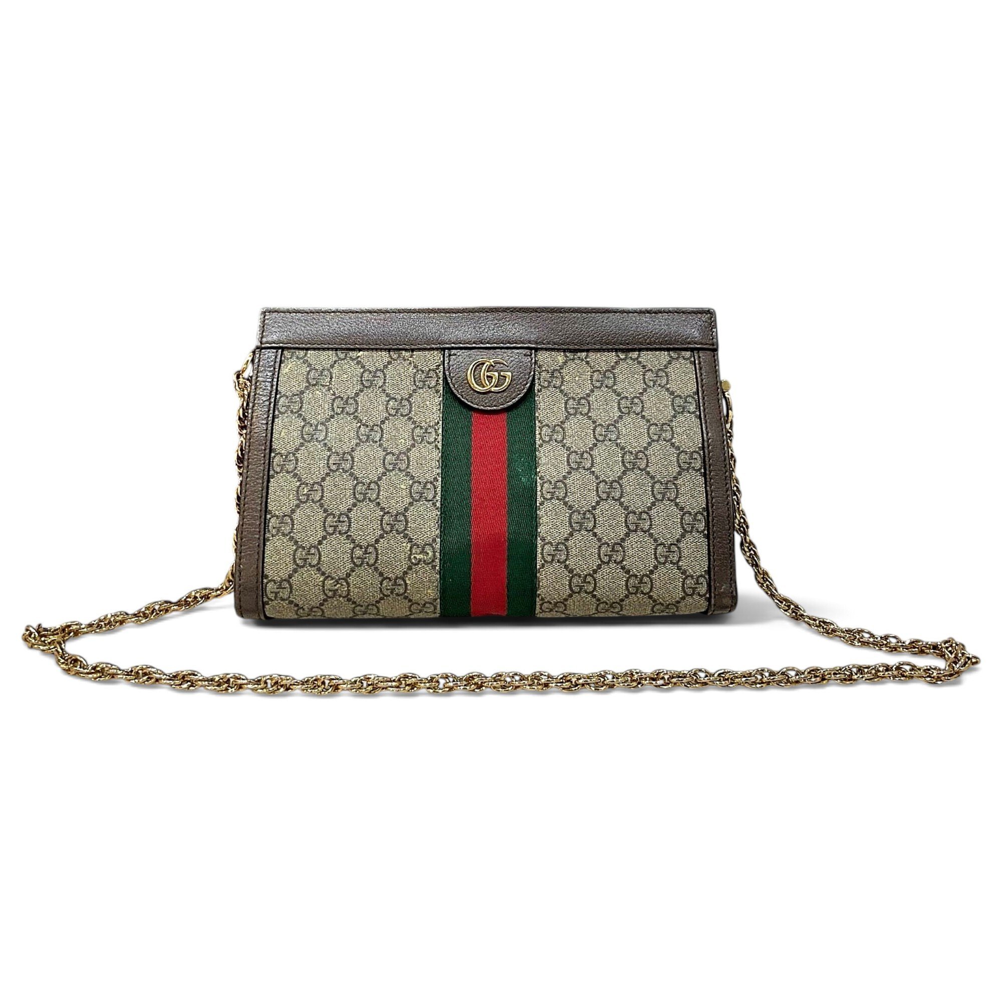 Ophidia leather handbag