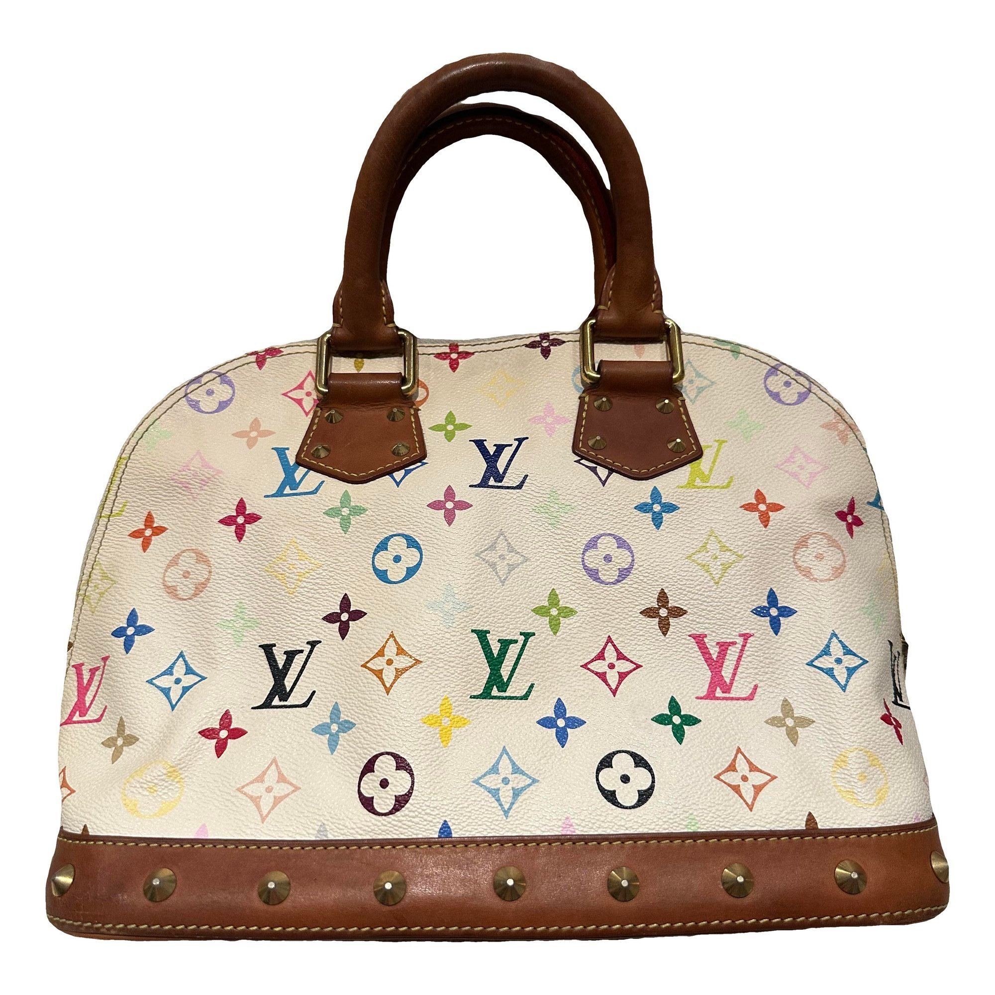 Alma leather handbag