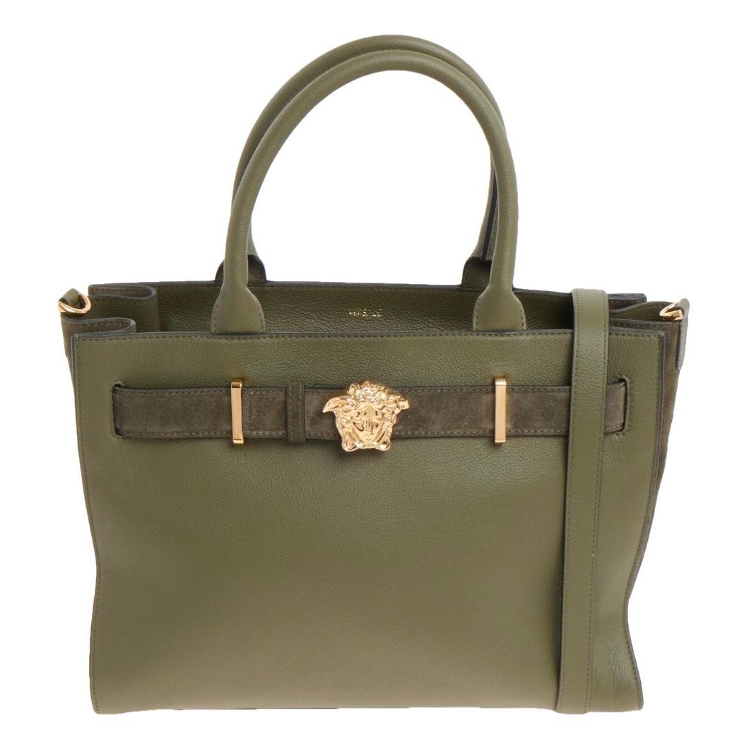 La Medusa leather handbag
