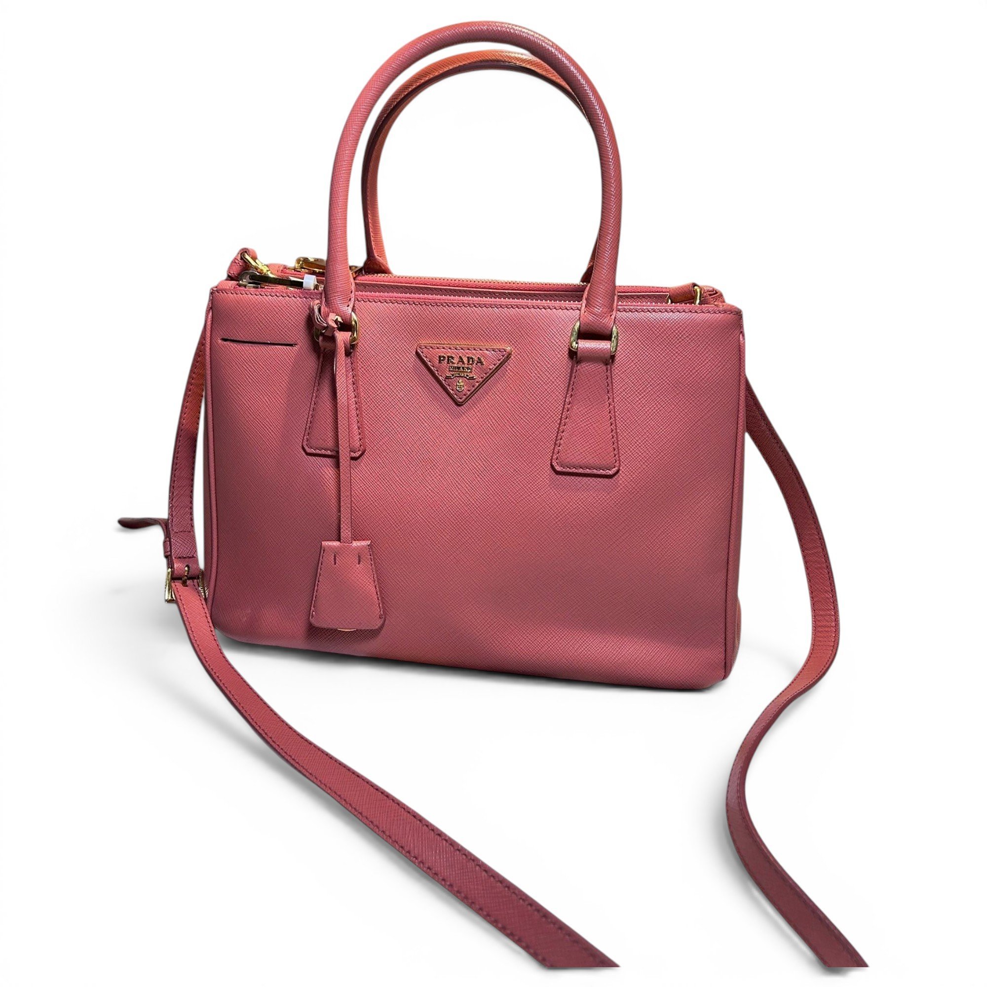Galleria leather handbag
