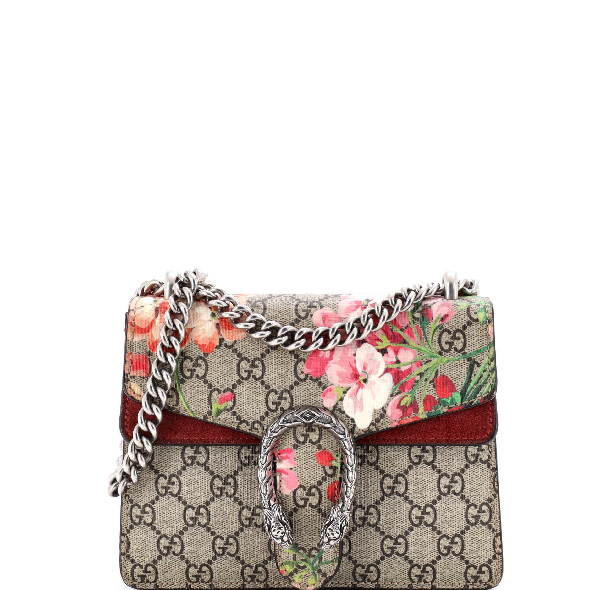 Gucci Dionysus Bag Blooms Print GG Coated Canvas Mini