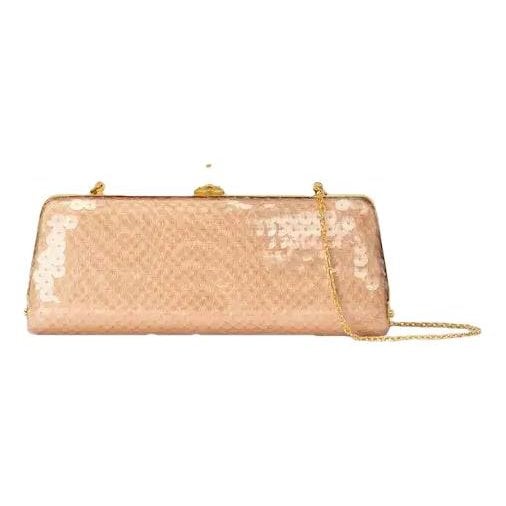 Broadway cloth clutch bag