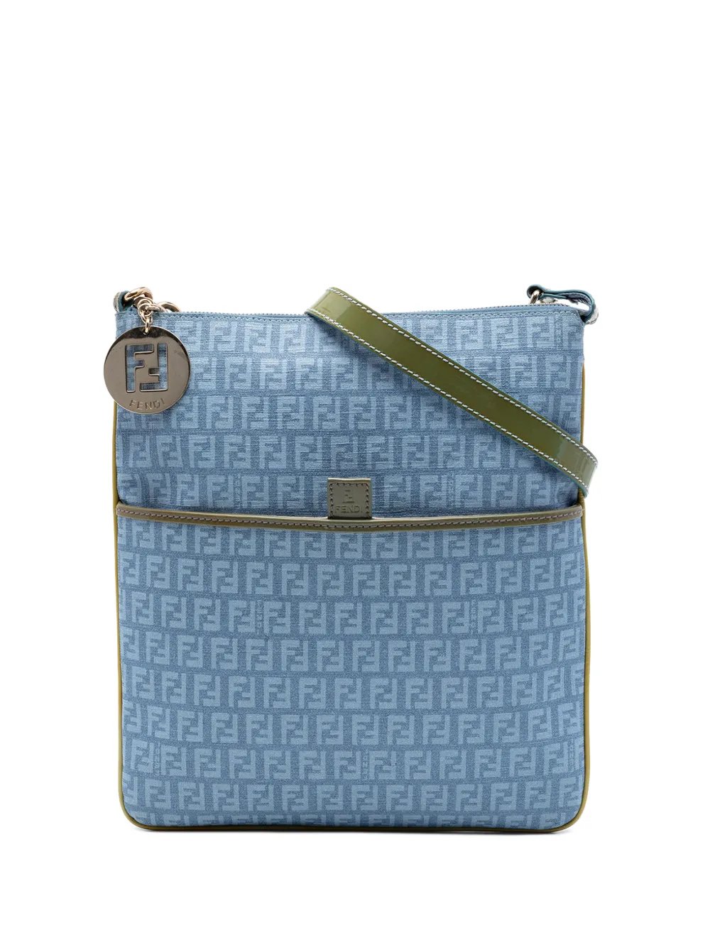 2000-2010 Zucchino Coated Canvas Forever crossbody bag