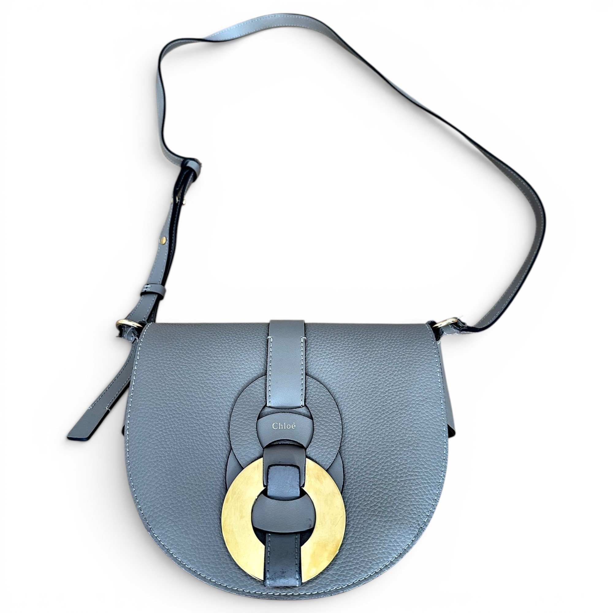 Darryl leather crossbody bag