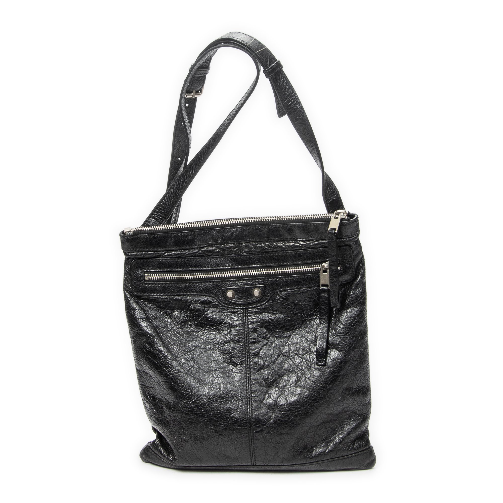Courier XL leather handbag