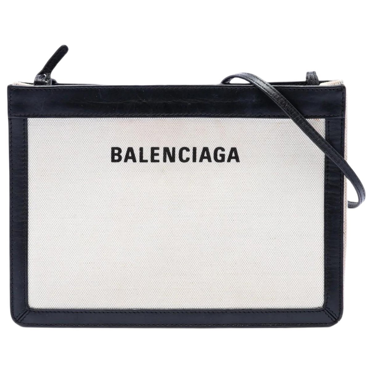 Balenciaga B cloth crossbody bag