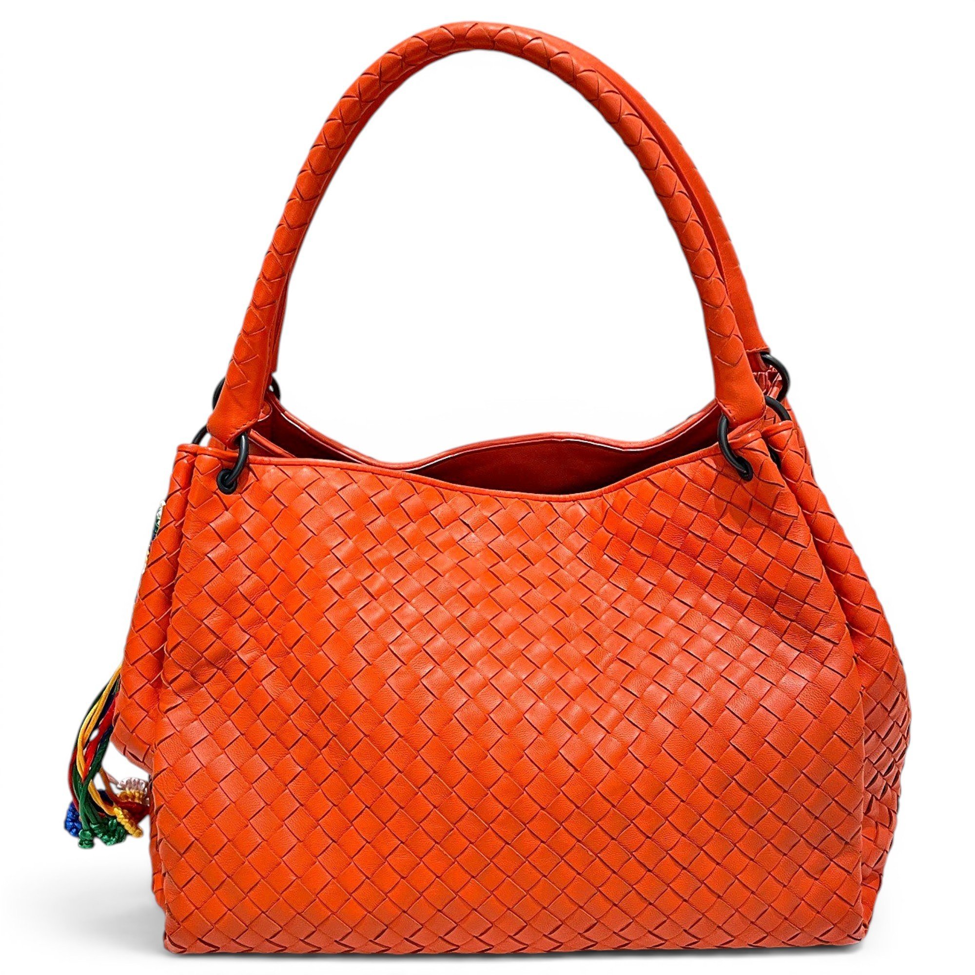 Parachute leather handbag