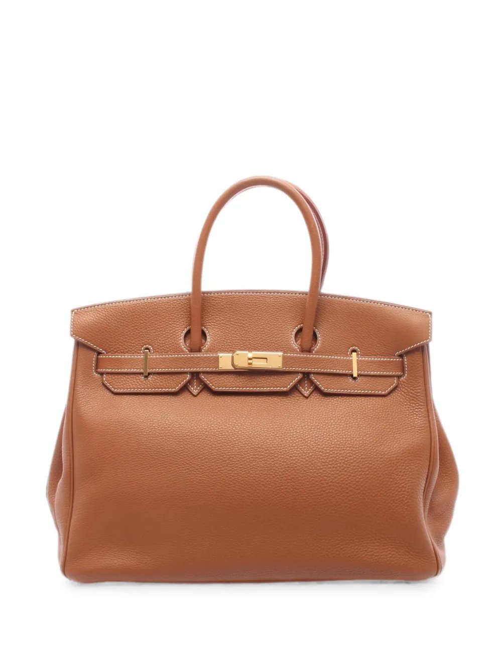 2002 35 Birkin clemence leather tote bag