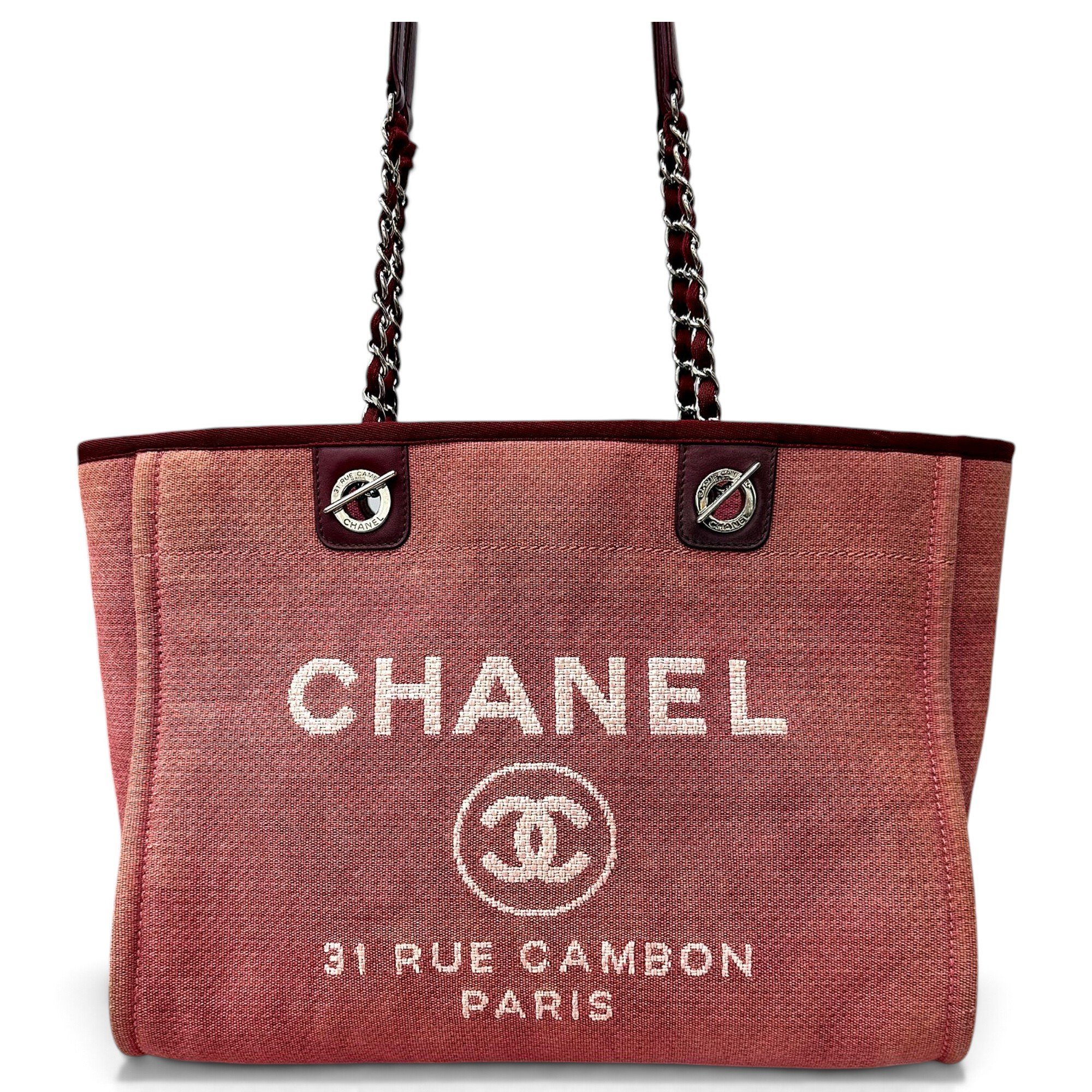 Deauville Chain cloth handbag