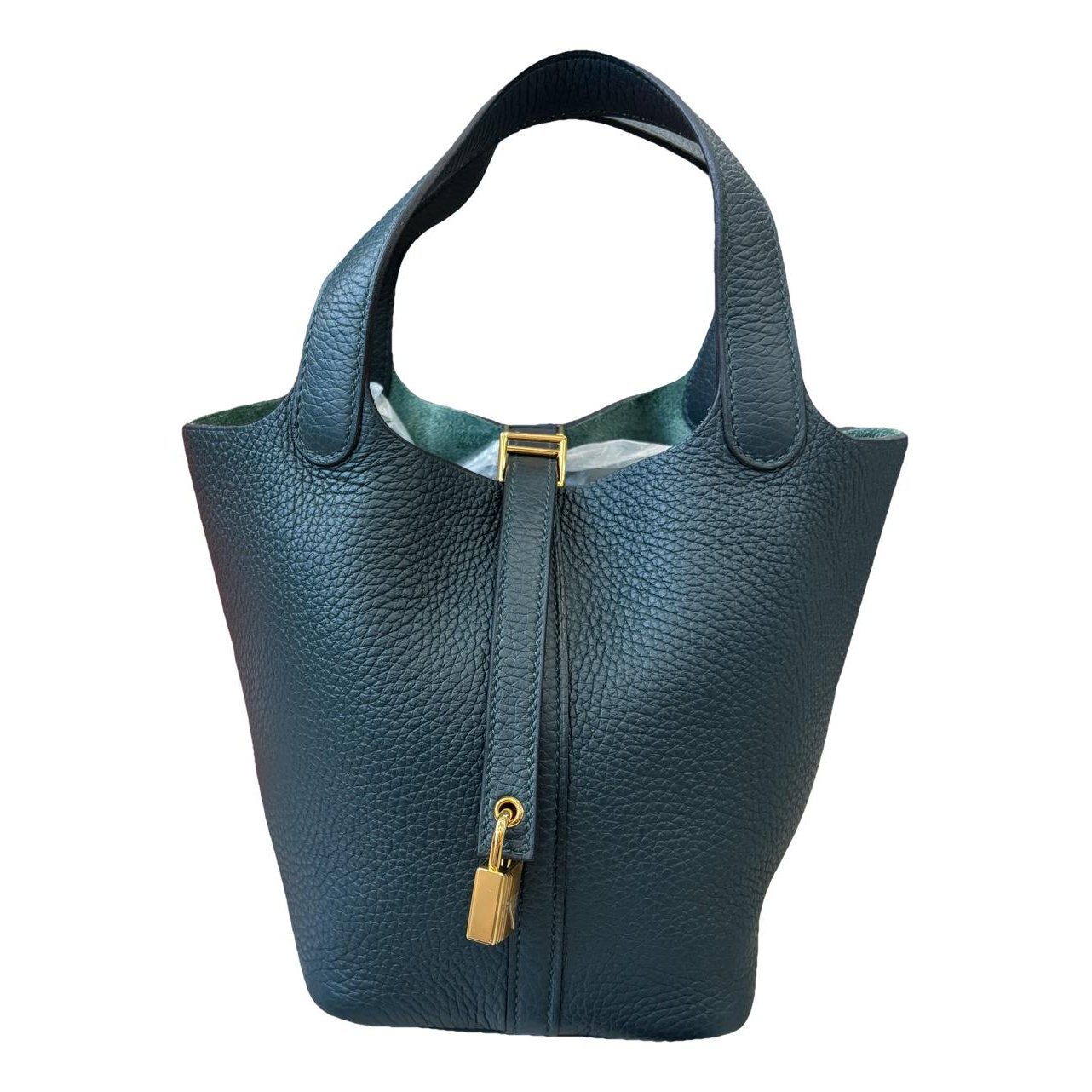 Picotin leather handbag