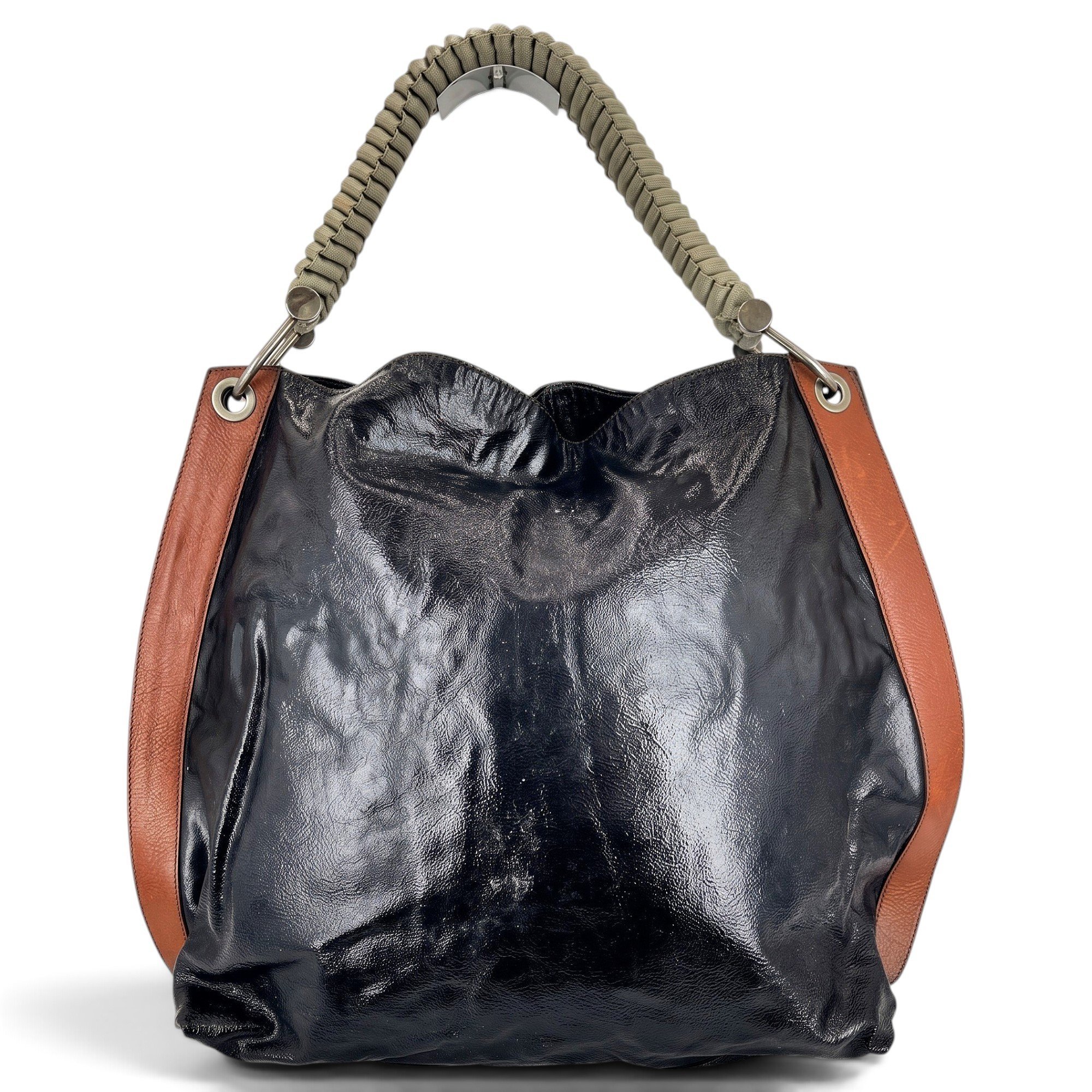 Leather handbag