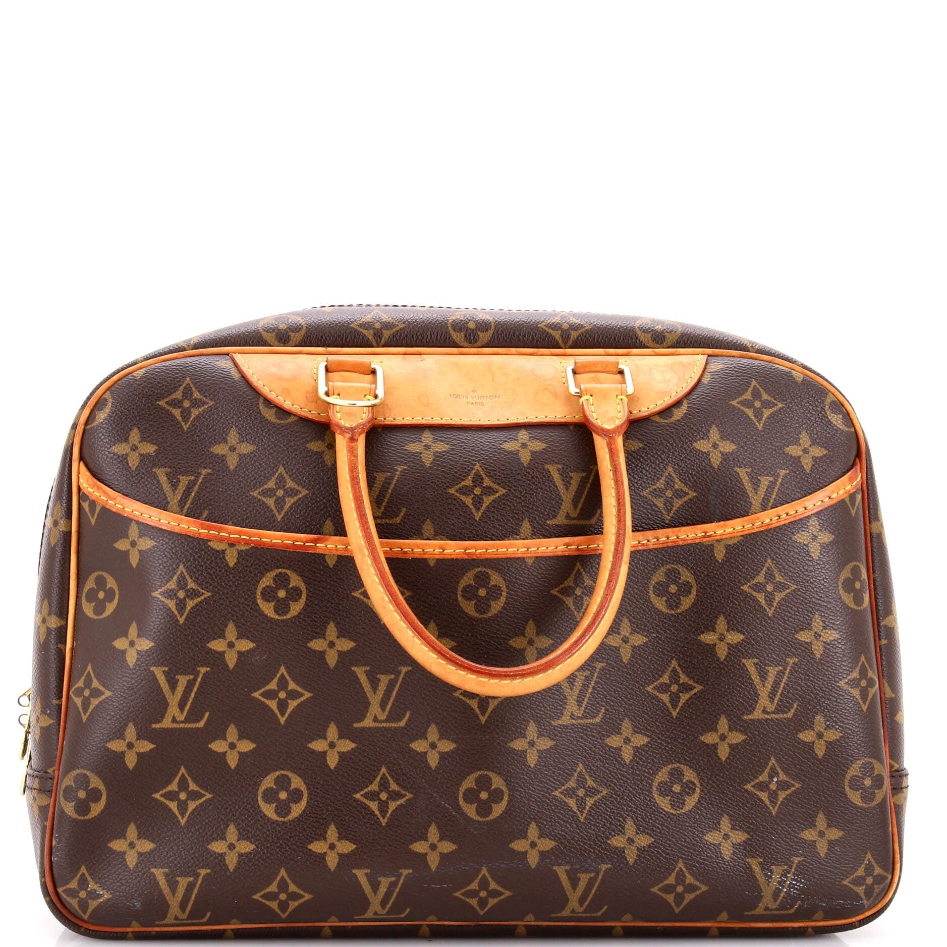 Louis Vuitton Deauville Handbag Monogram Canvas