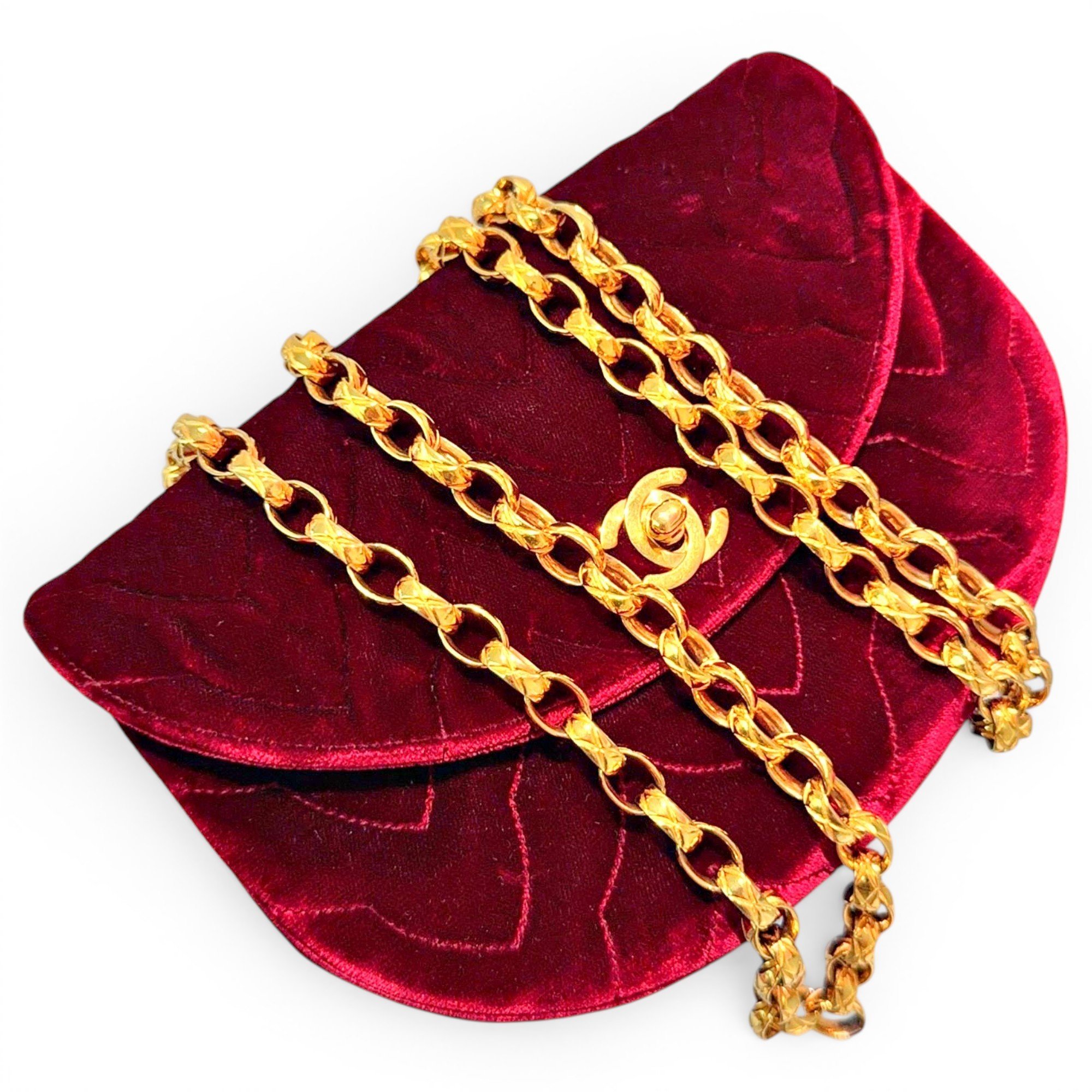Timeless/Classique velvet crossbody bag