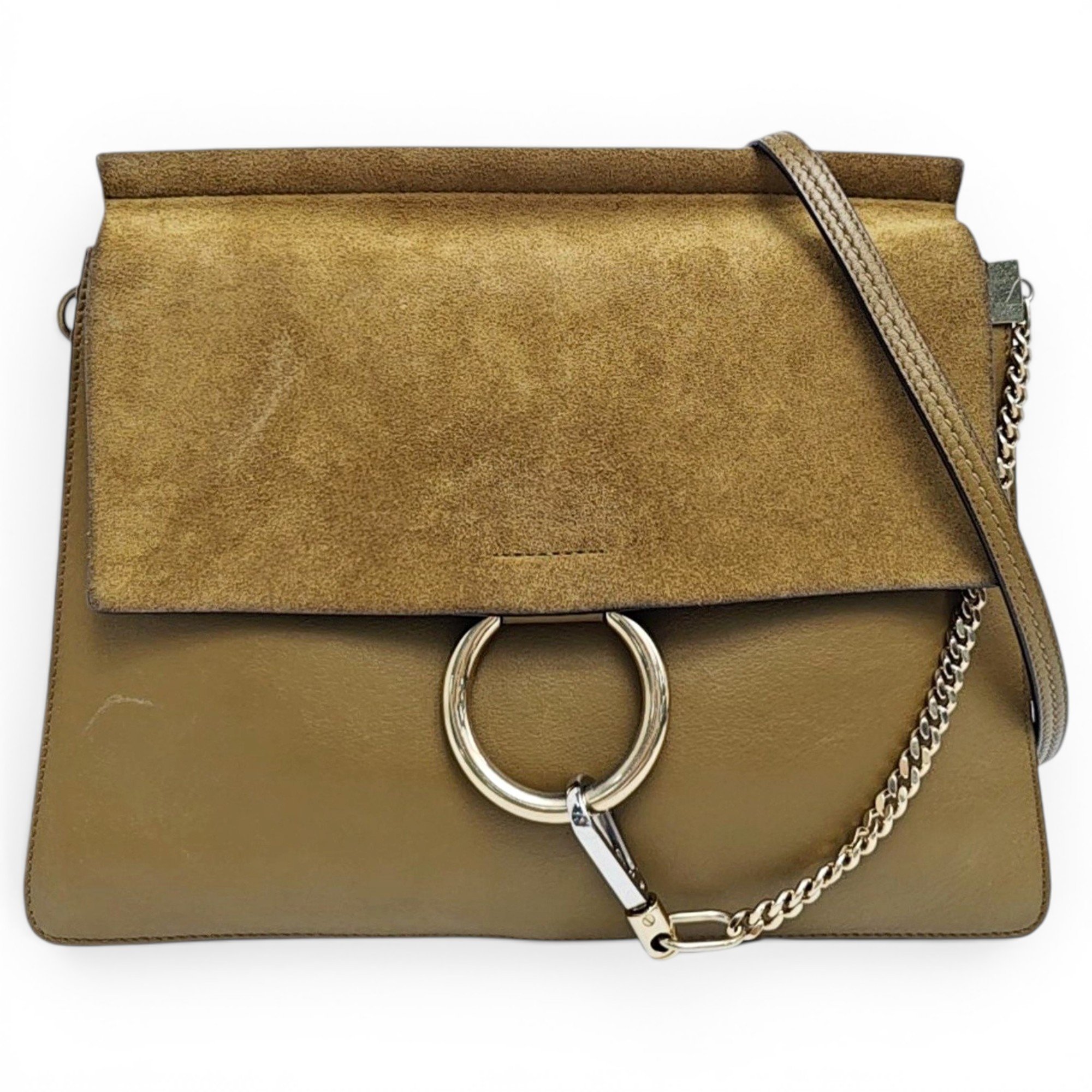 Faye leather handbag