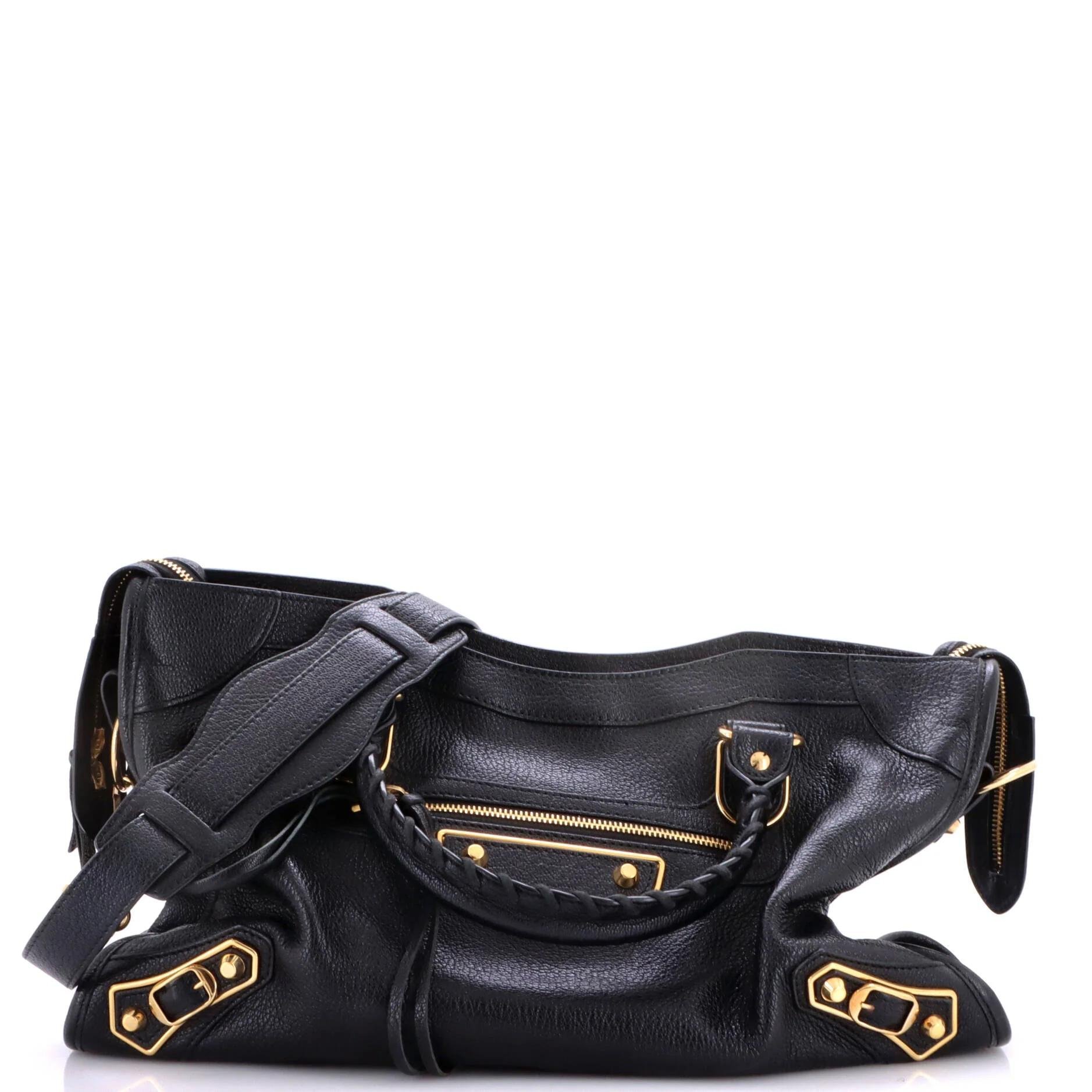 Leather satchel