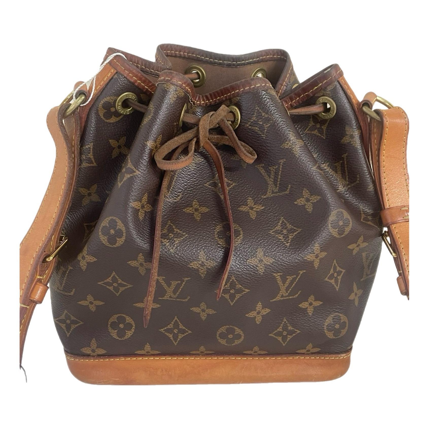 Nano Noé leather handbag
