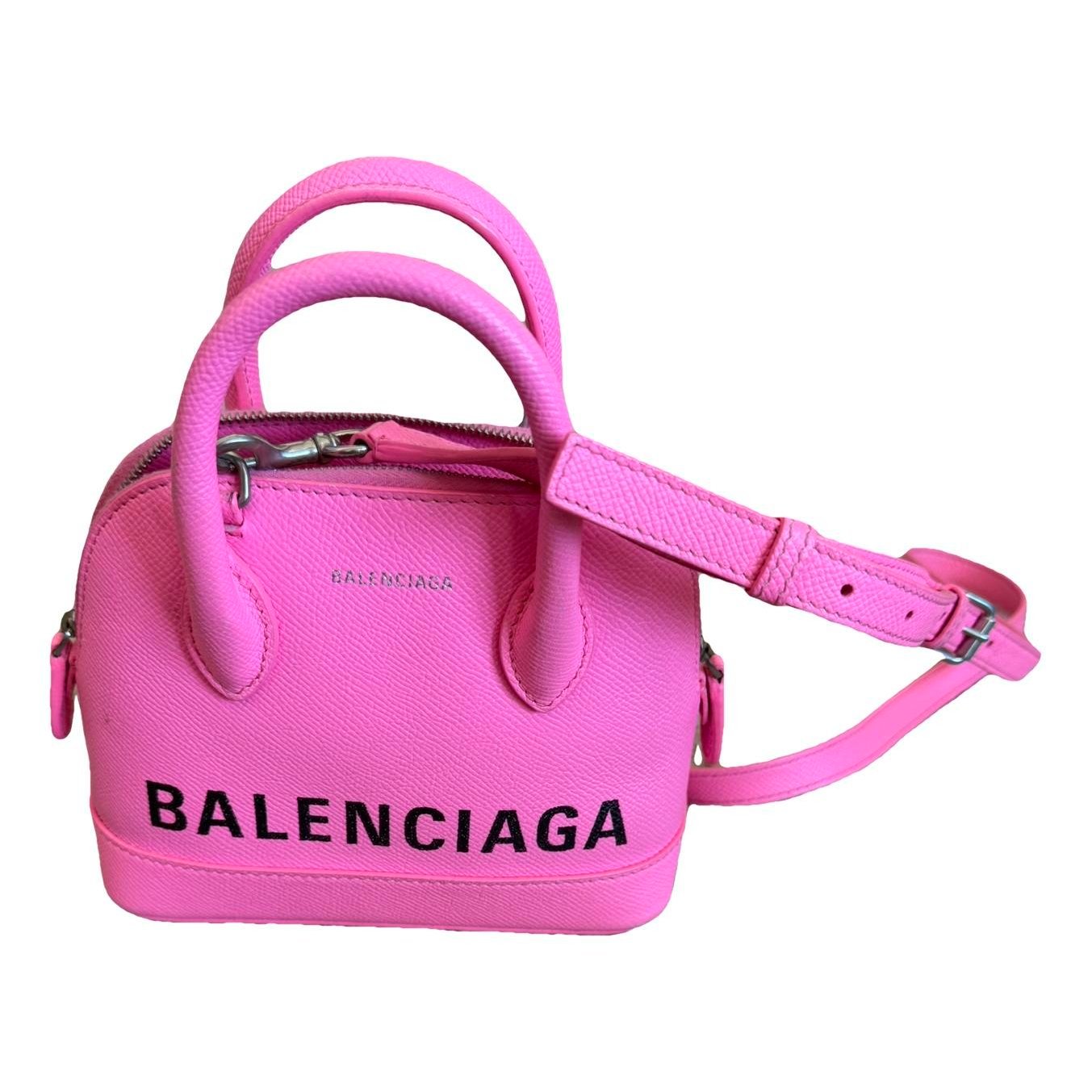Ville Top Handle leather handbag