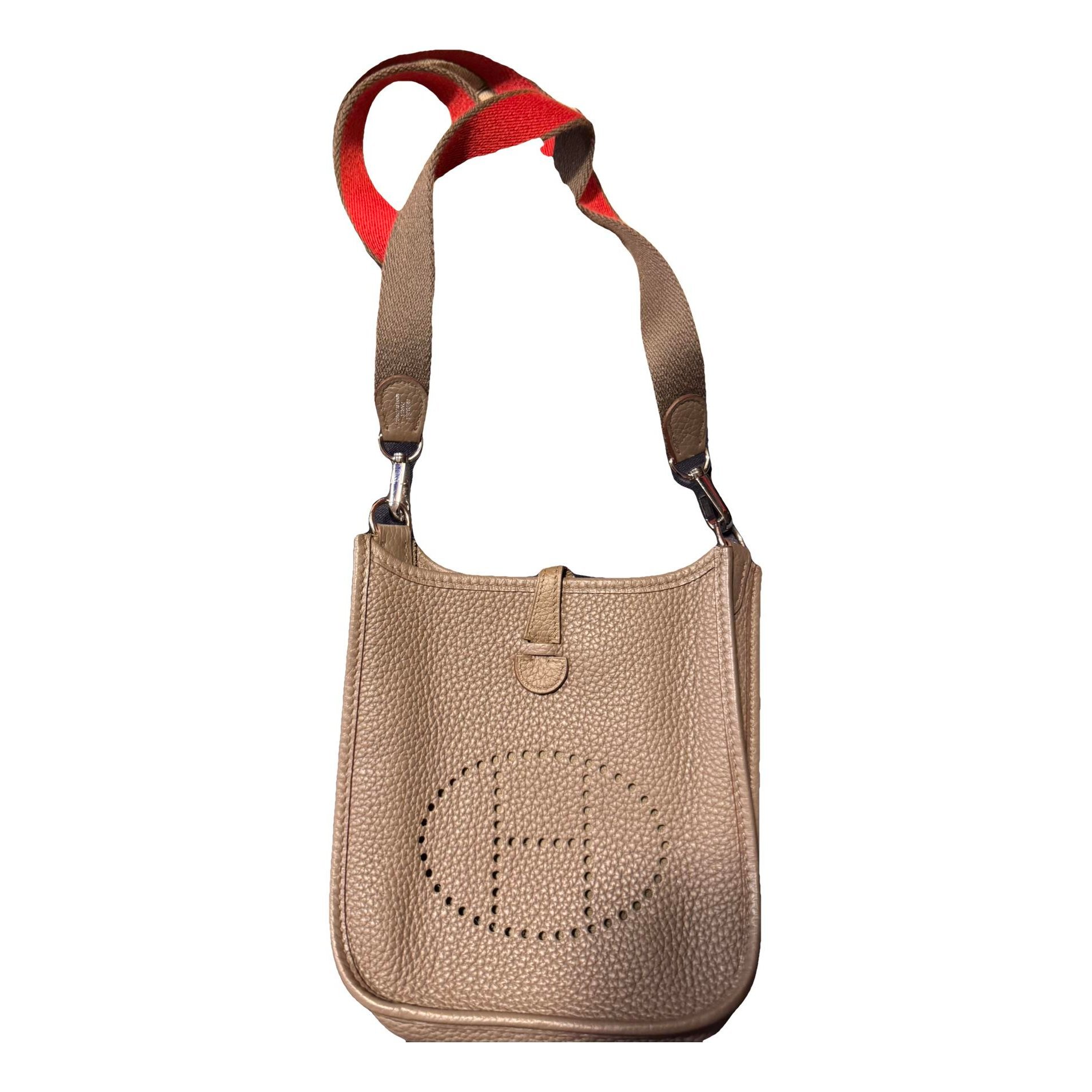Hermes Evelyne leather mini bag