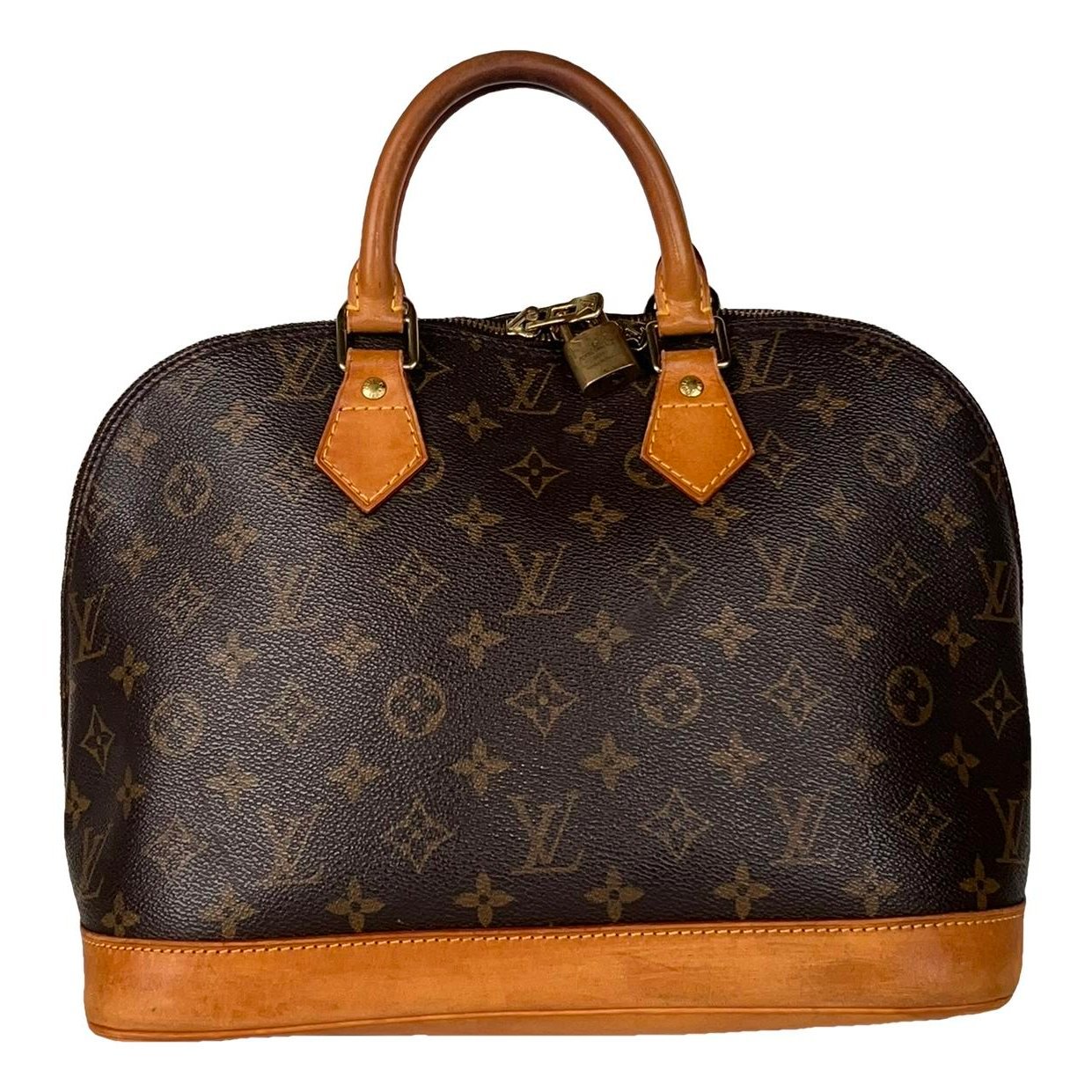 Alma leather handbag