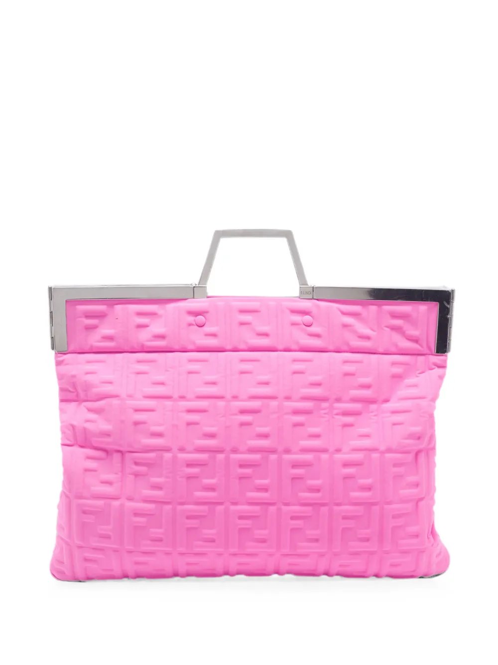 Catwalk FF embossed shopper tote bag