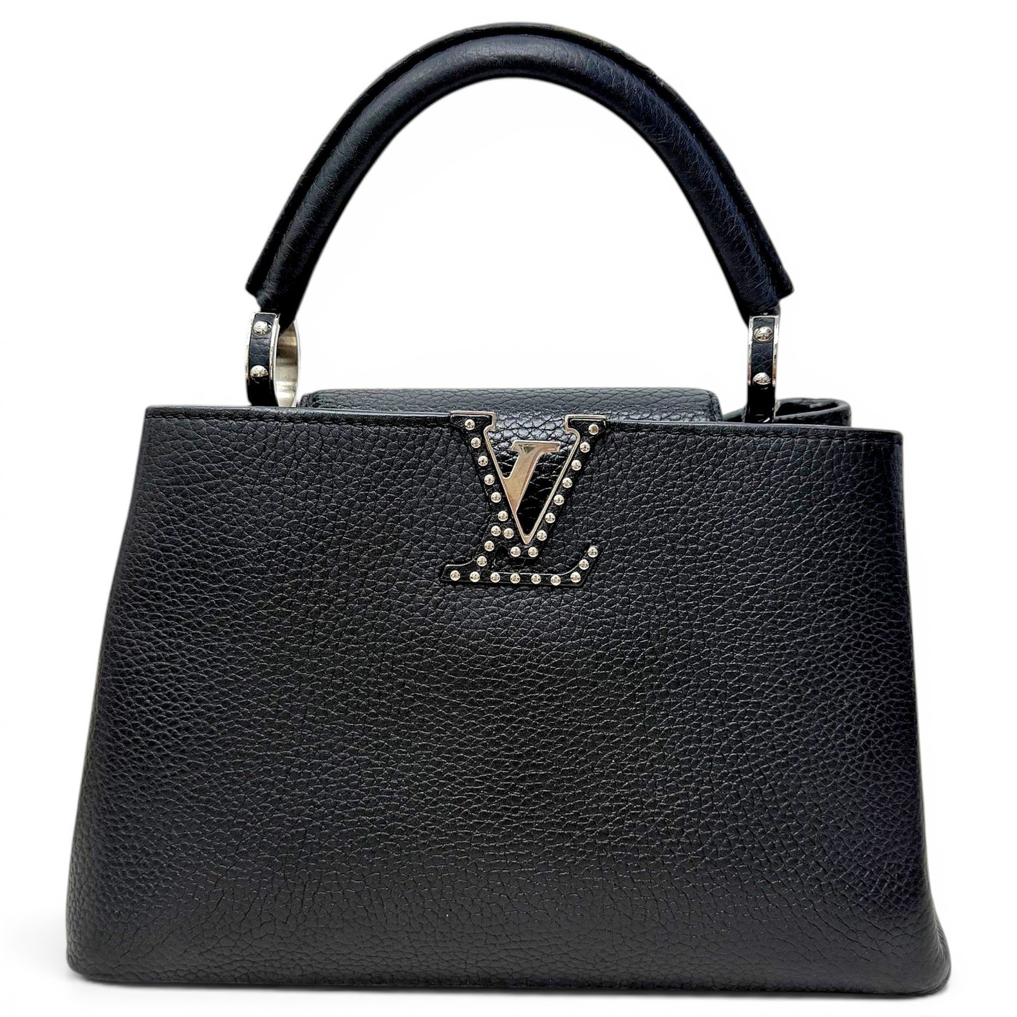 Capucines leather handbag