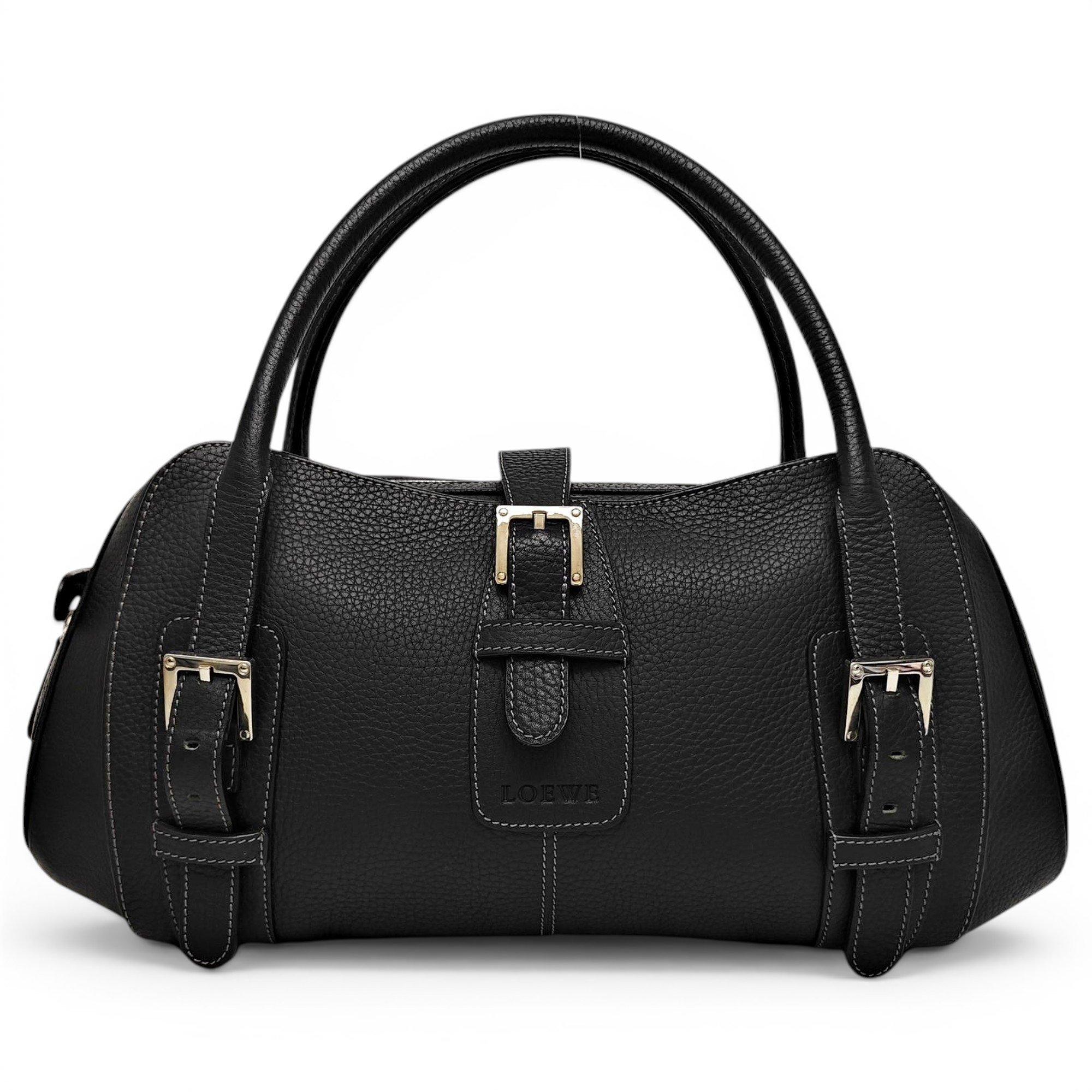 Leather tote