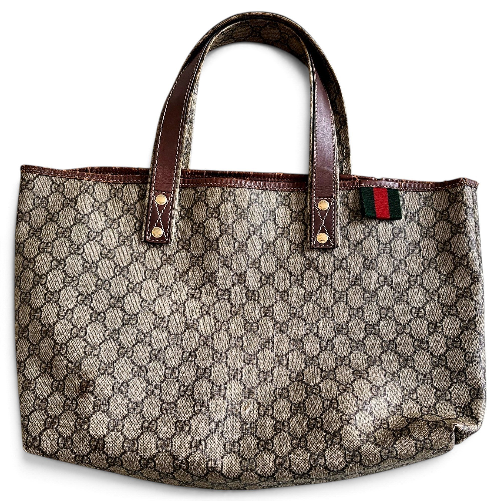 Ophidia leather tote