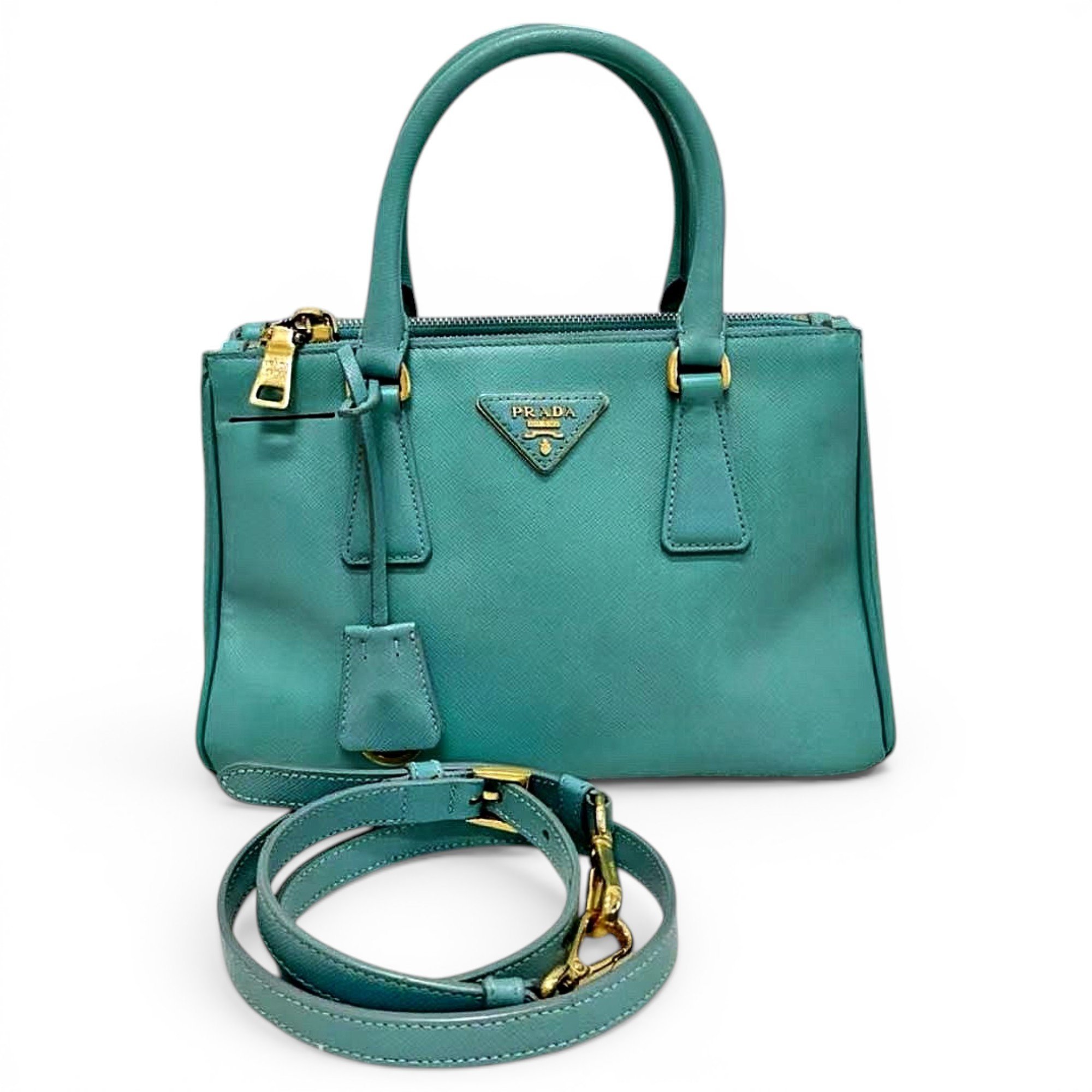 Galleria leather handbag