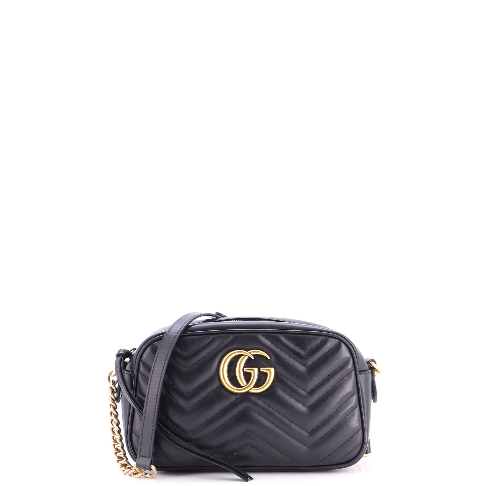 GG Marmont Shoulder Bag Matelasse Leather Small