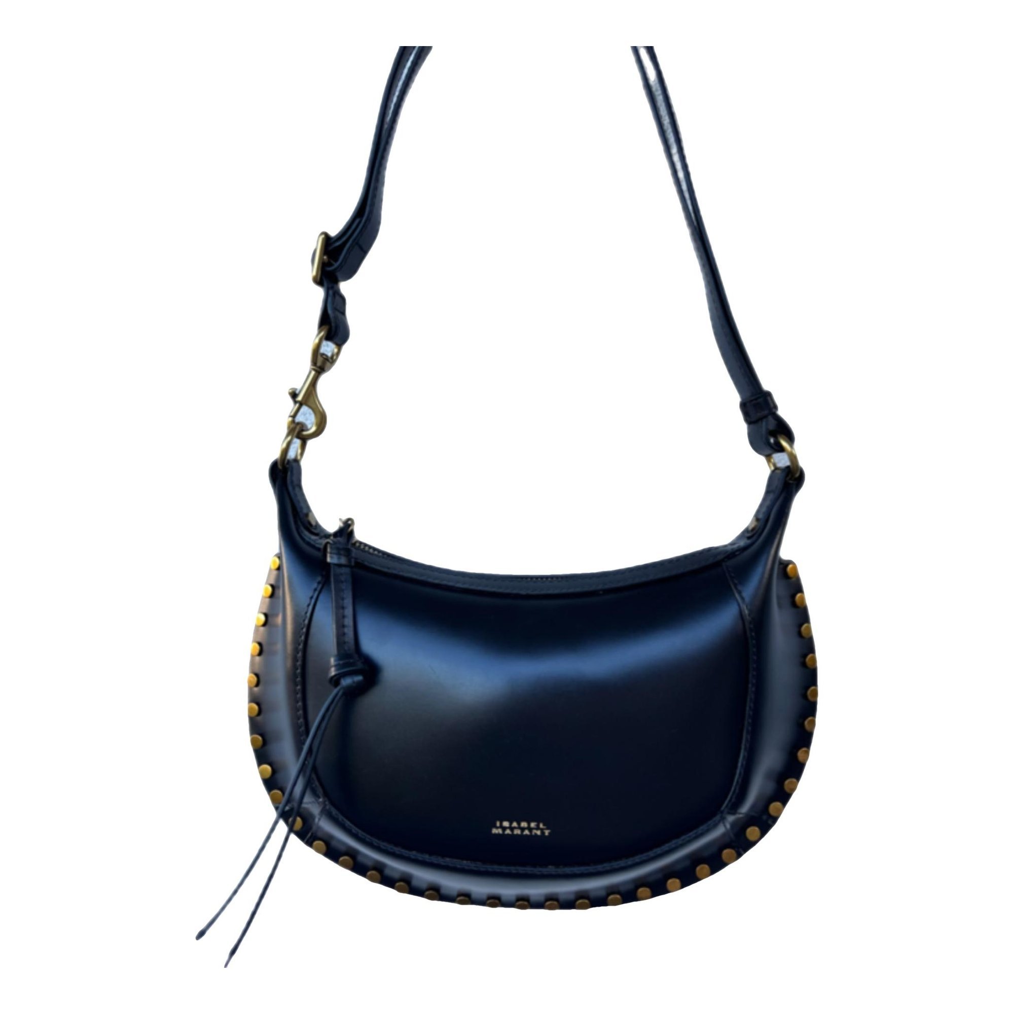 Isabel Marant Oskan Moon leather crossbody bag