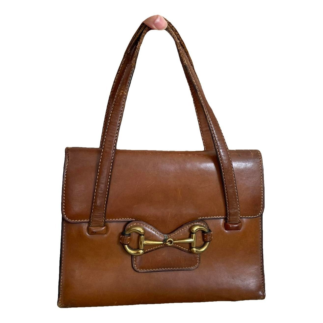 Handle Horsebit 1955 leather handbag