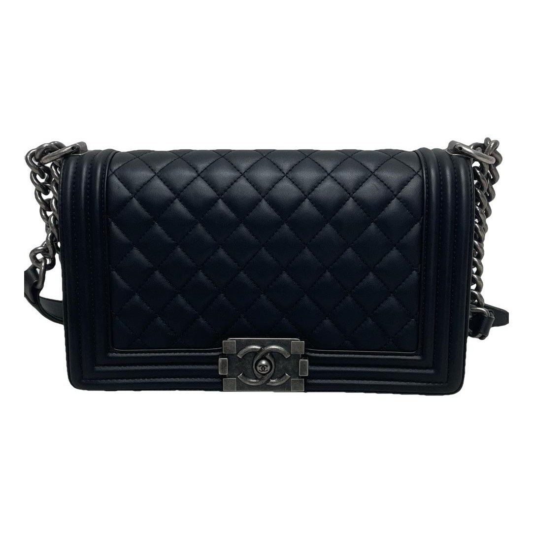 Boy leather crossbody bag