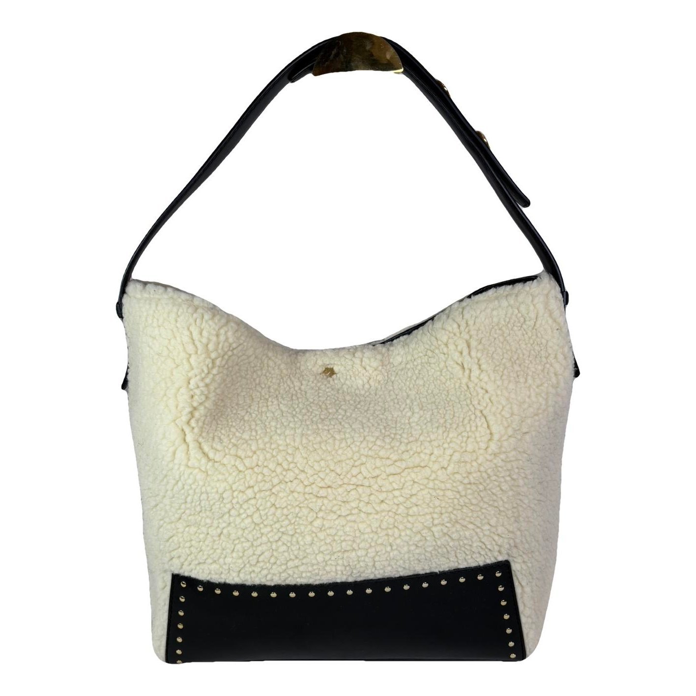 Faux fur handbag