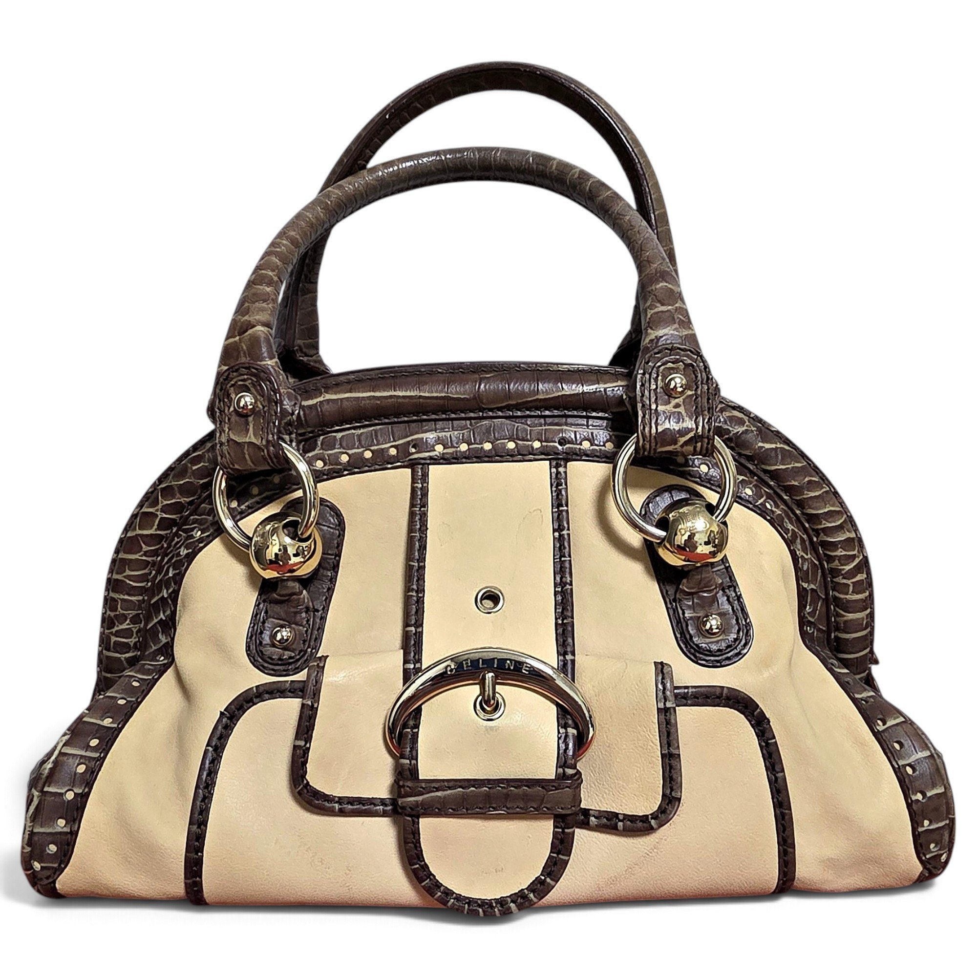 Hop leather handbag