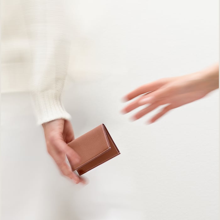 Gold Provence Card Holder