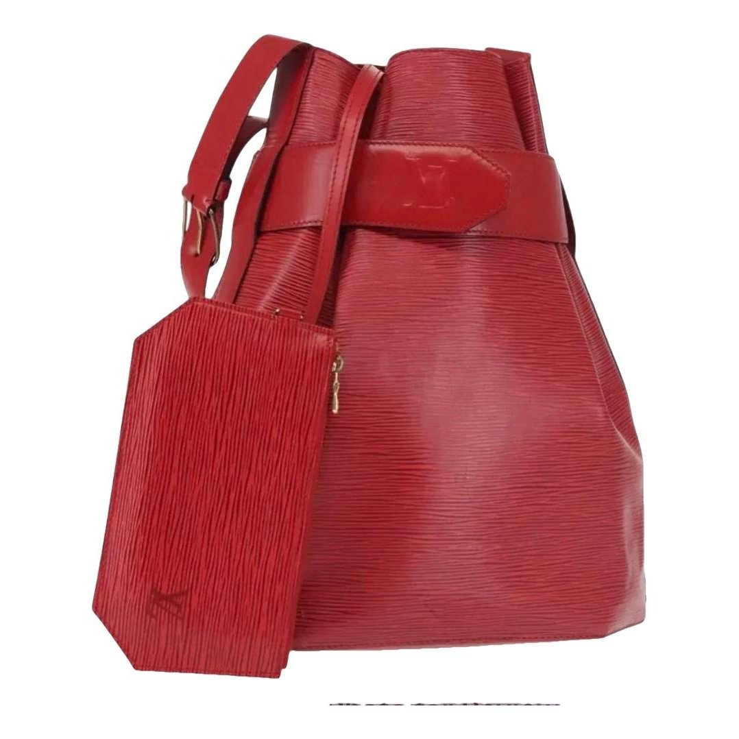 Leather backpack
