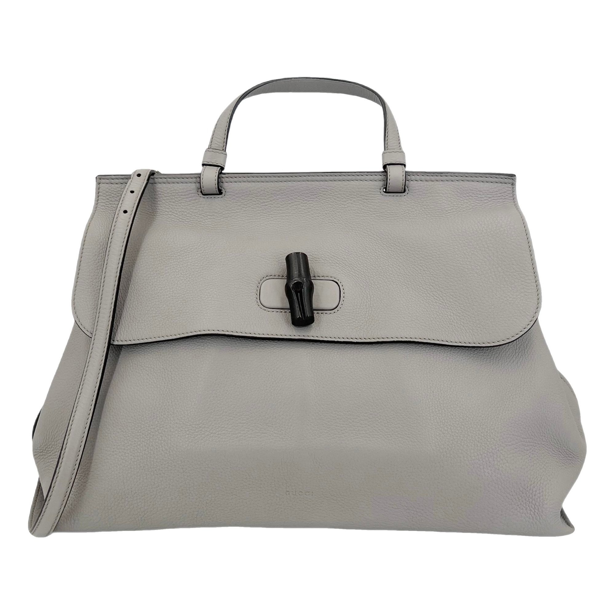 Bamboo Daily Top Handle leather handbag