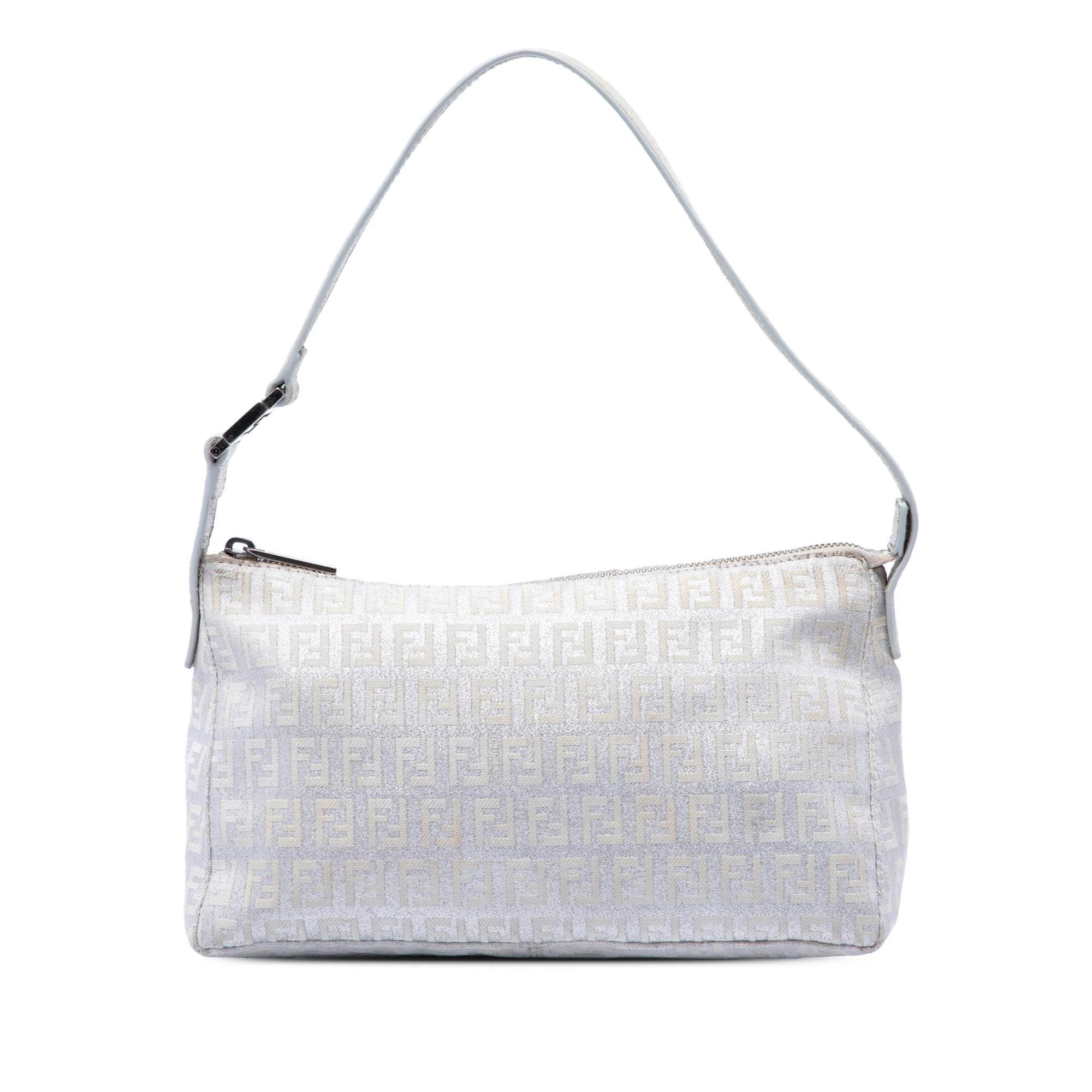 Pocket leather handbag