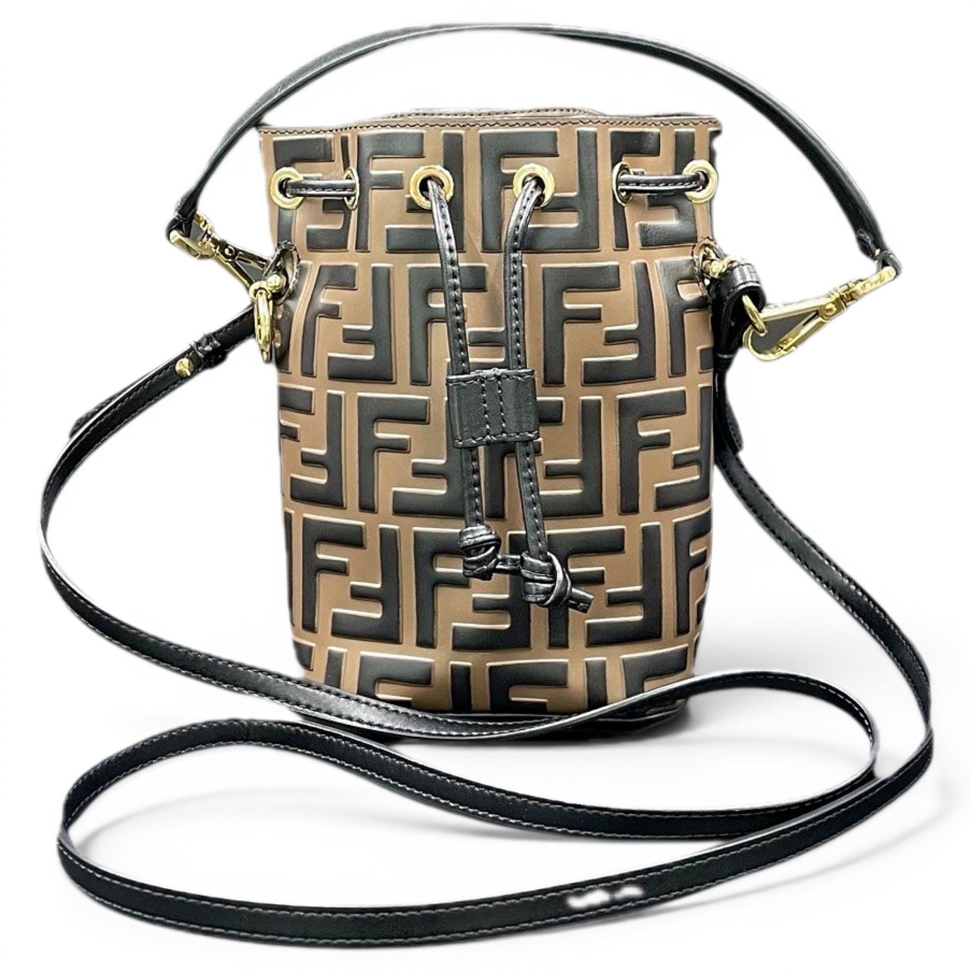Mon Trésor leather handbag