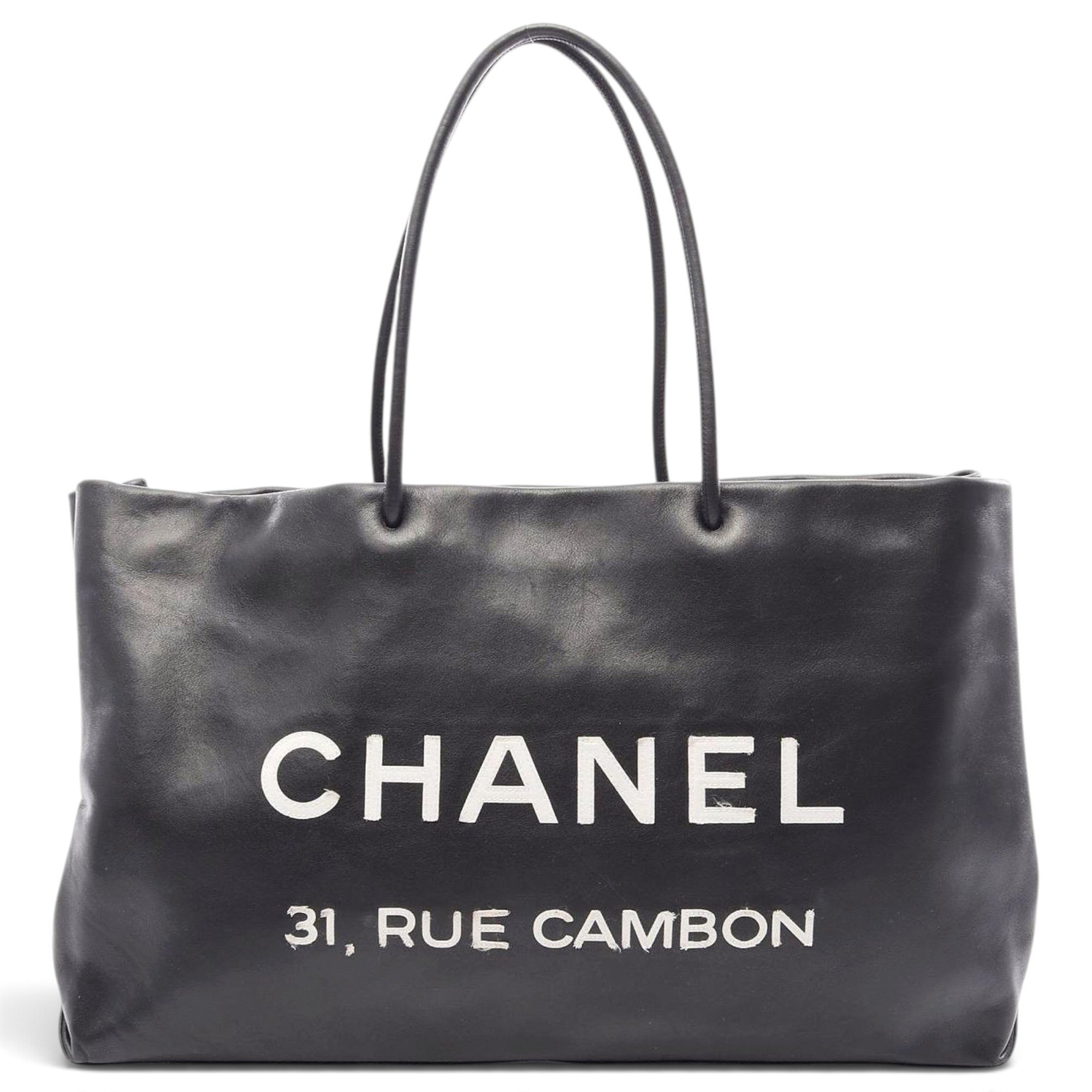 Leather tote