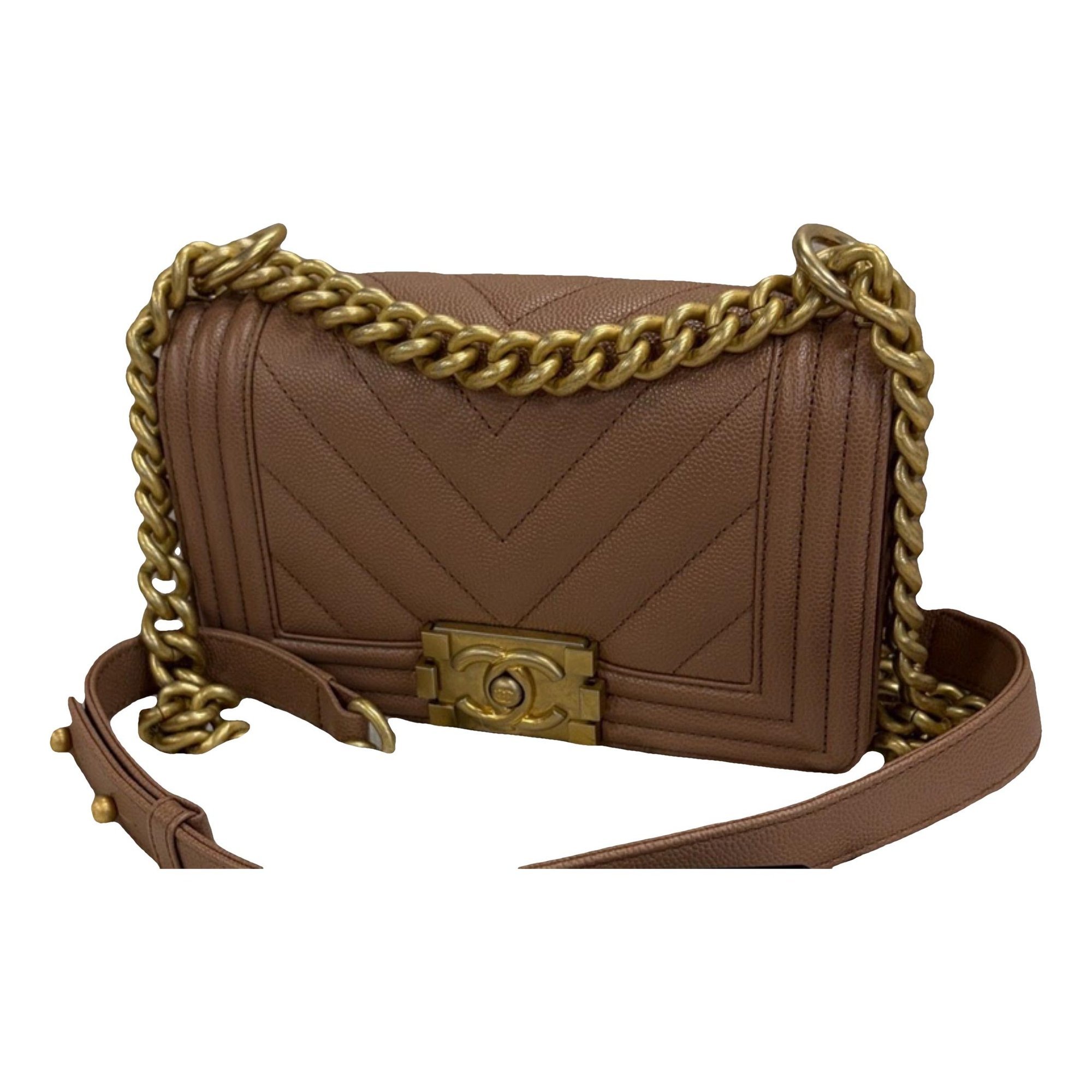 Boy leather crossbody bag