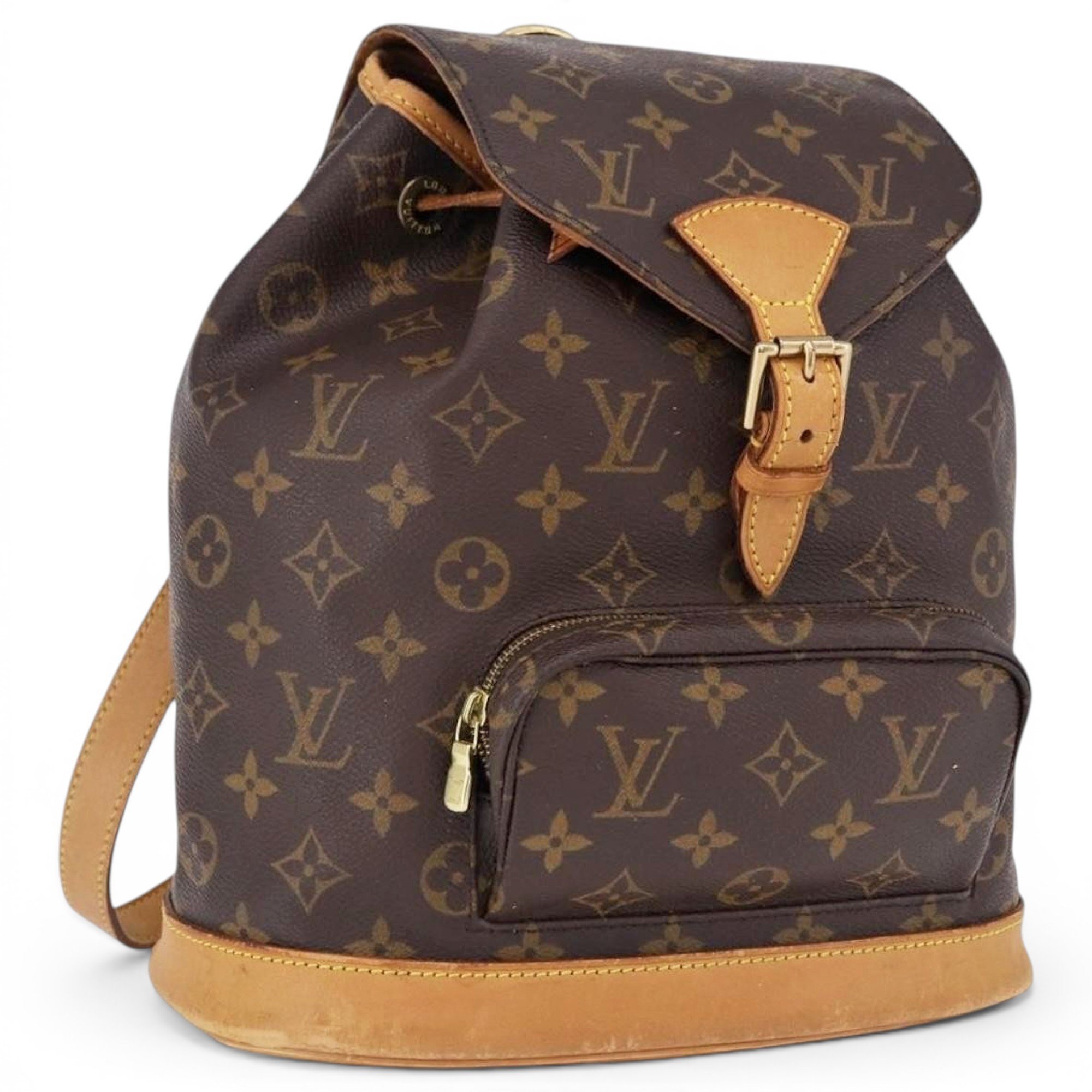 Louis Vuitton Montsouris leather backpack