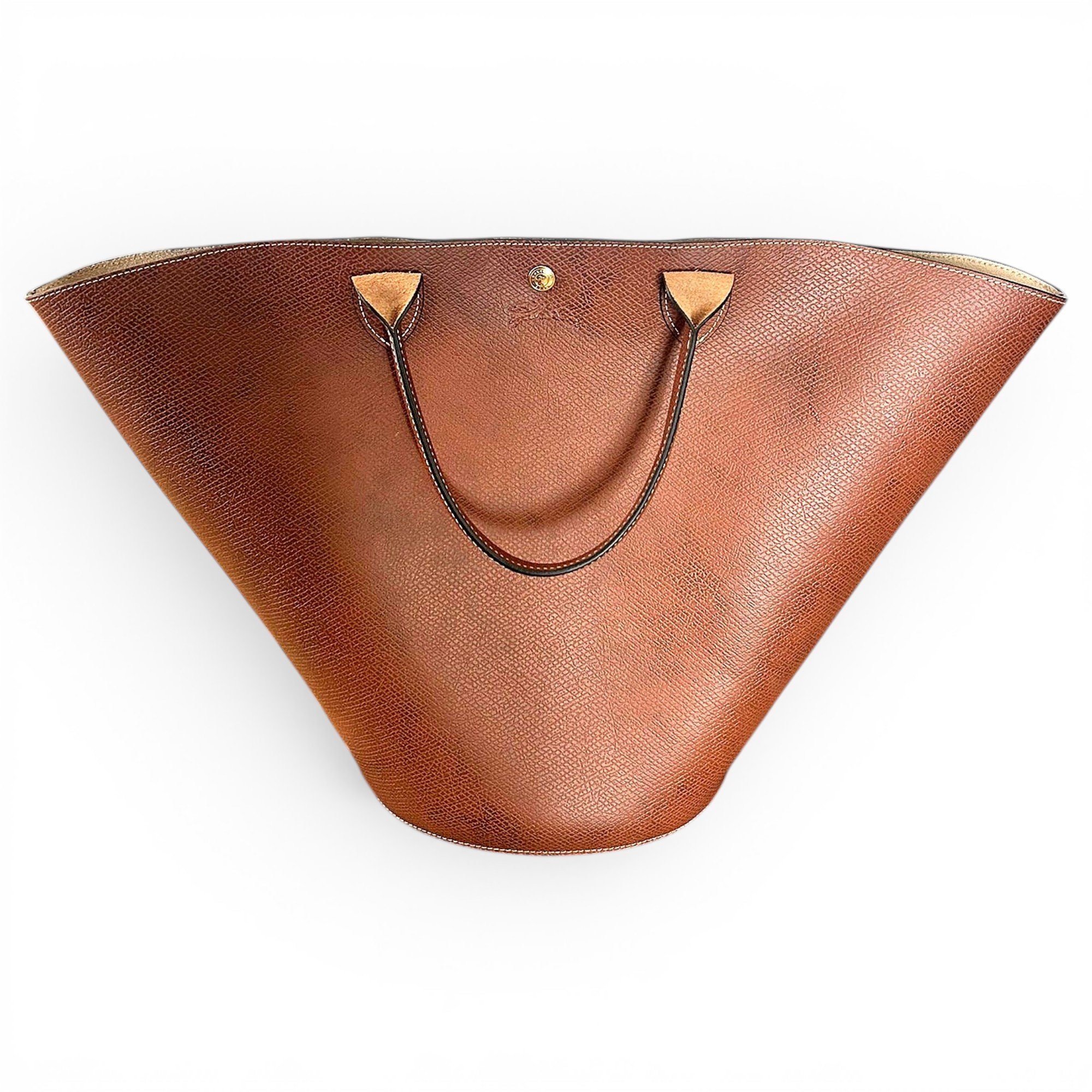 Leather tote