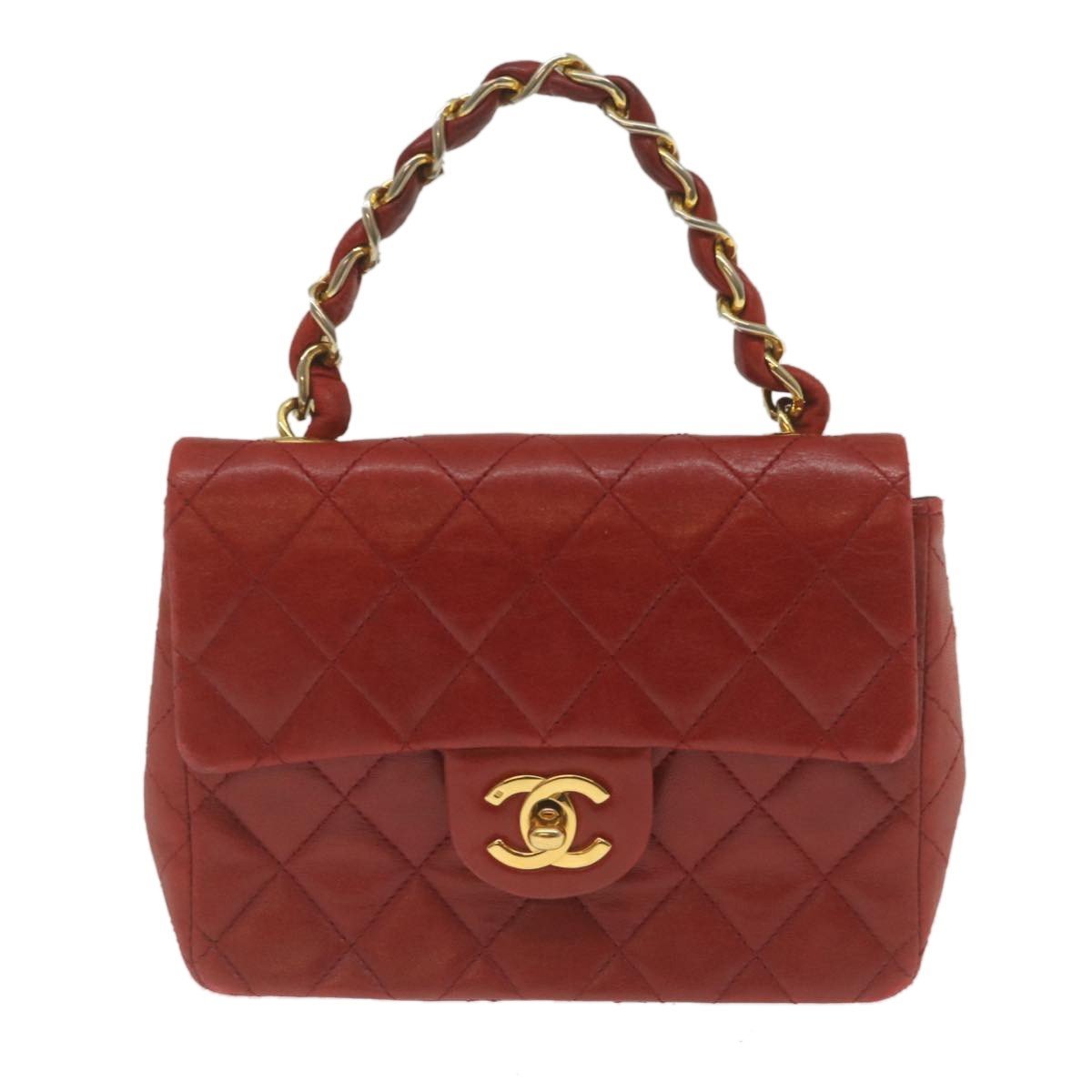 Deauville Chain leather handbag
